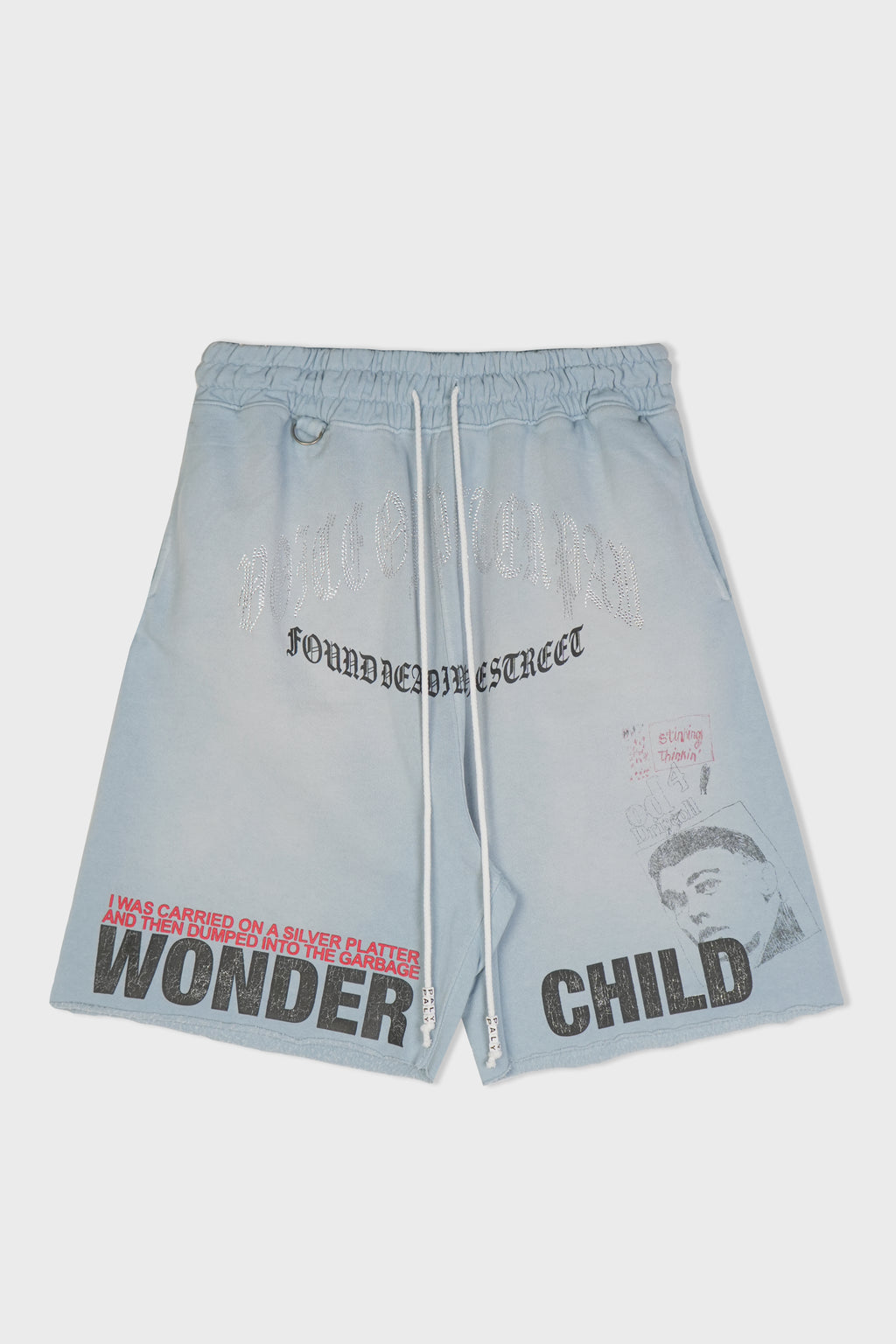 BOBBY DRISCOLL SWEAT SHORT BABY BLUE