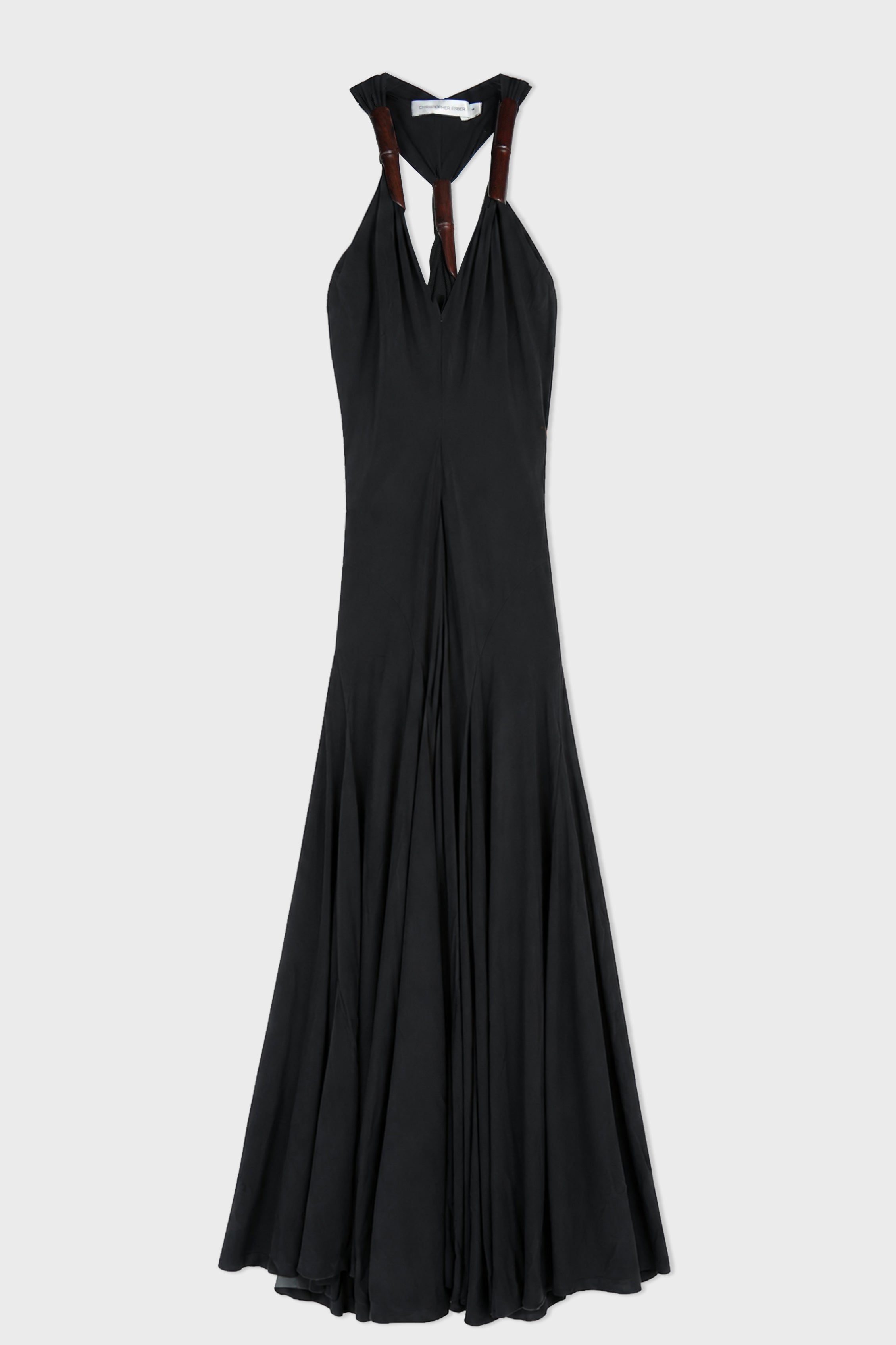 CHIME COCOON DRESS BLACK