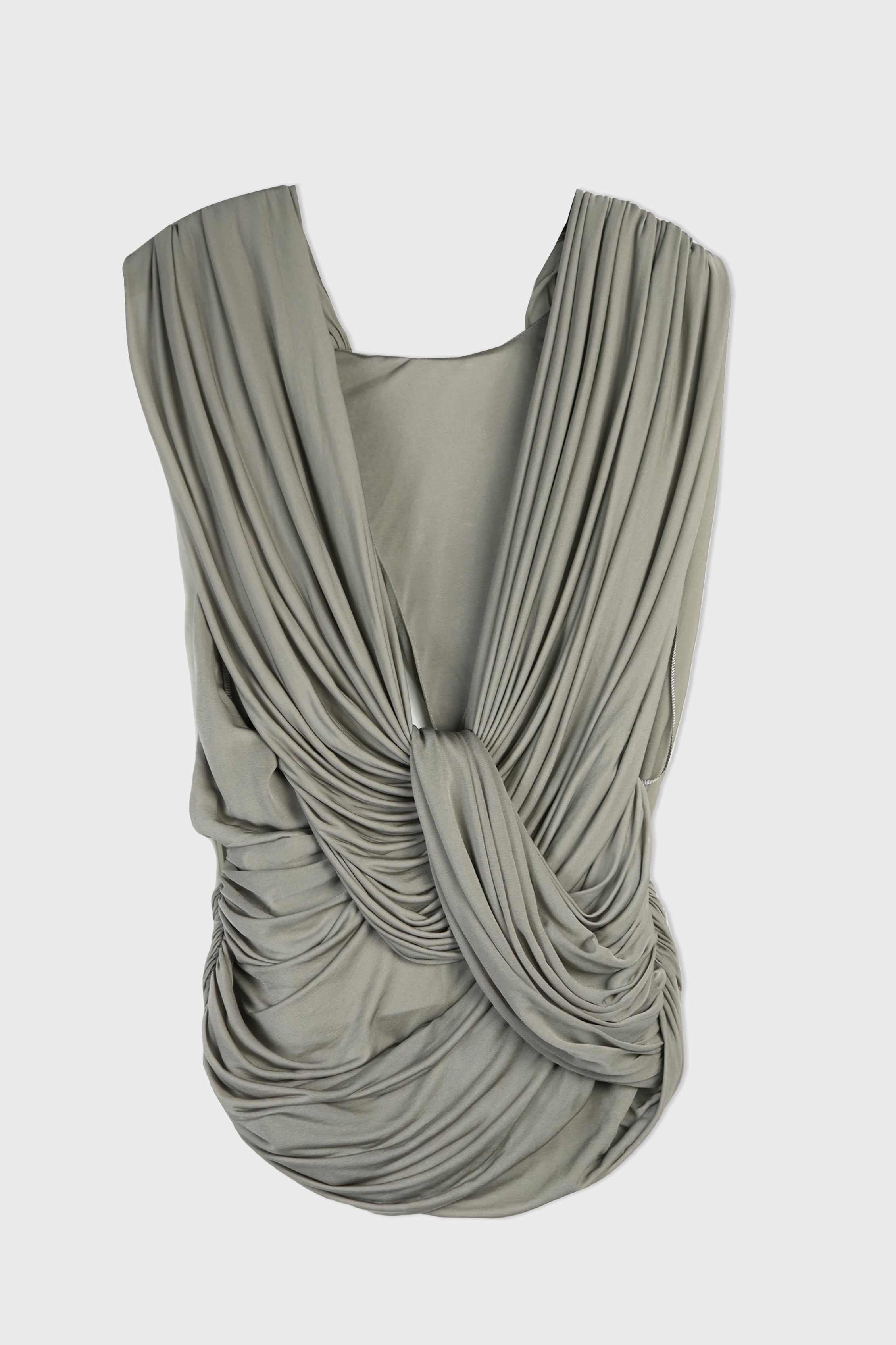 RIPPLE DRAPE TOP SLATE