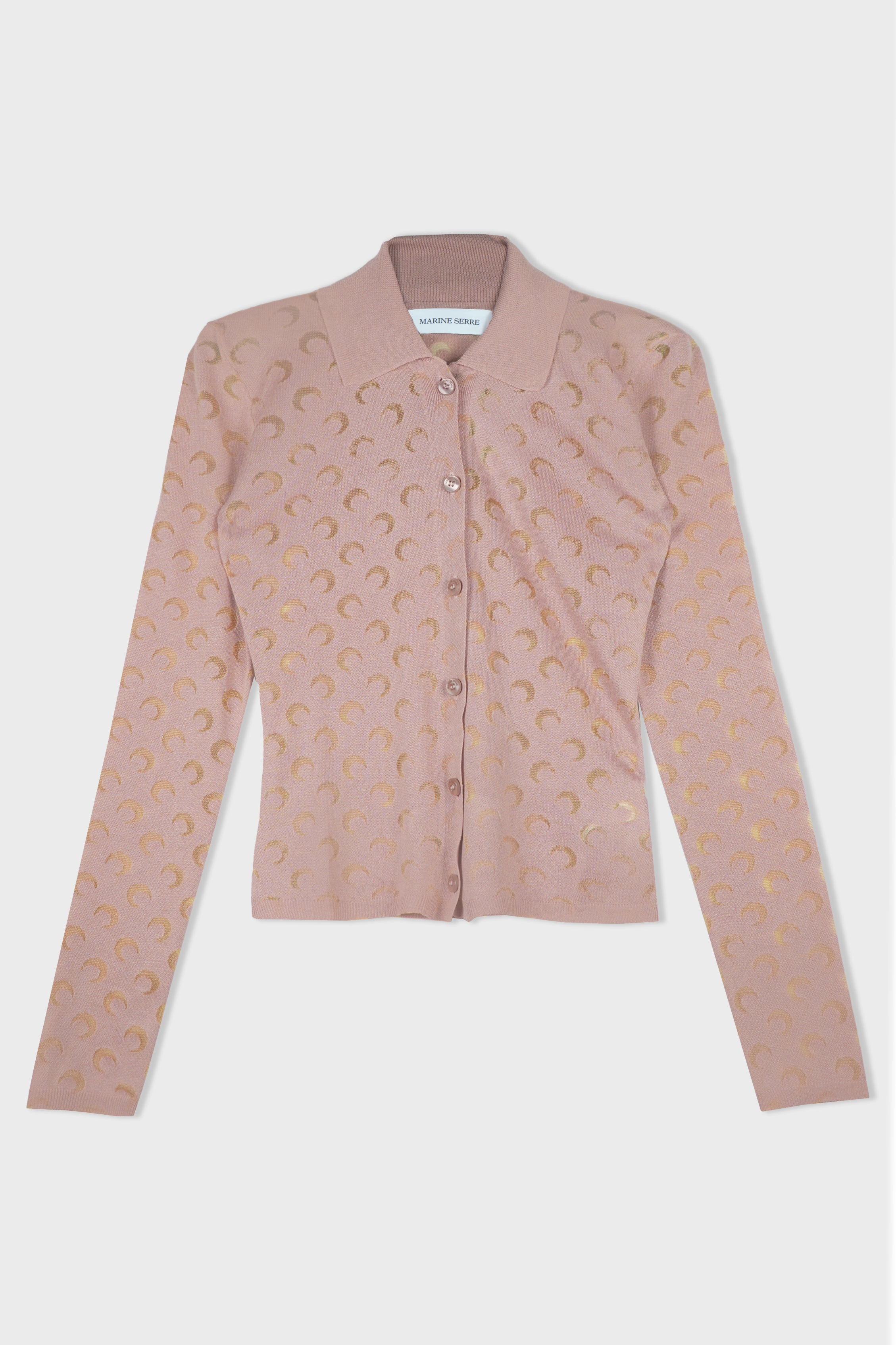 MOON DEVORE LS SHIRT LIGHT PINK