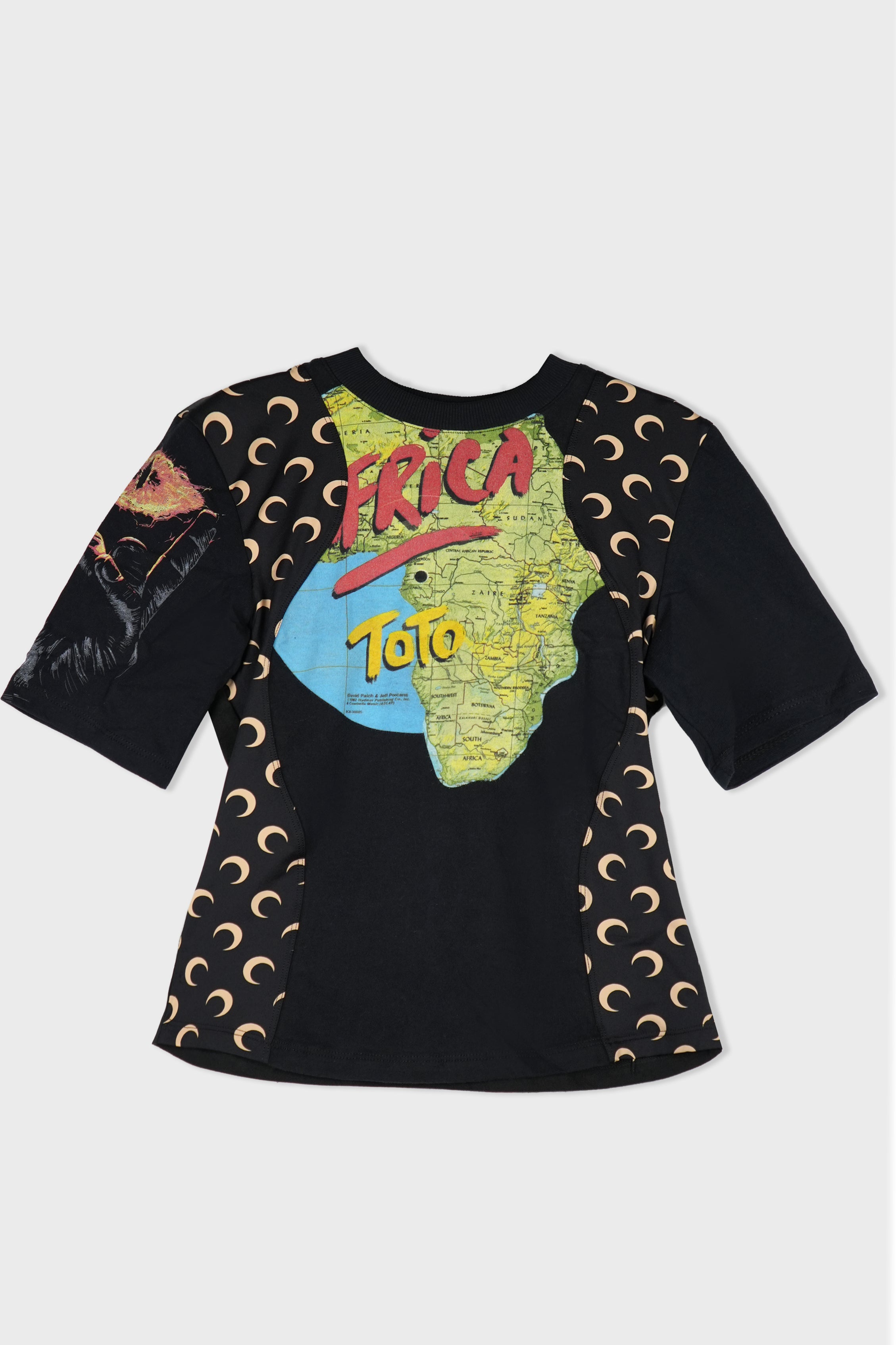 UPC JERSEY SS BABY FIT T-SHIRT BLACK/INVERSE TAN