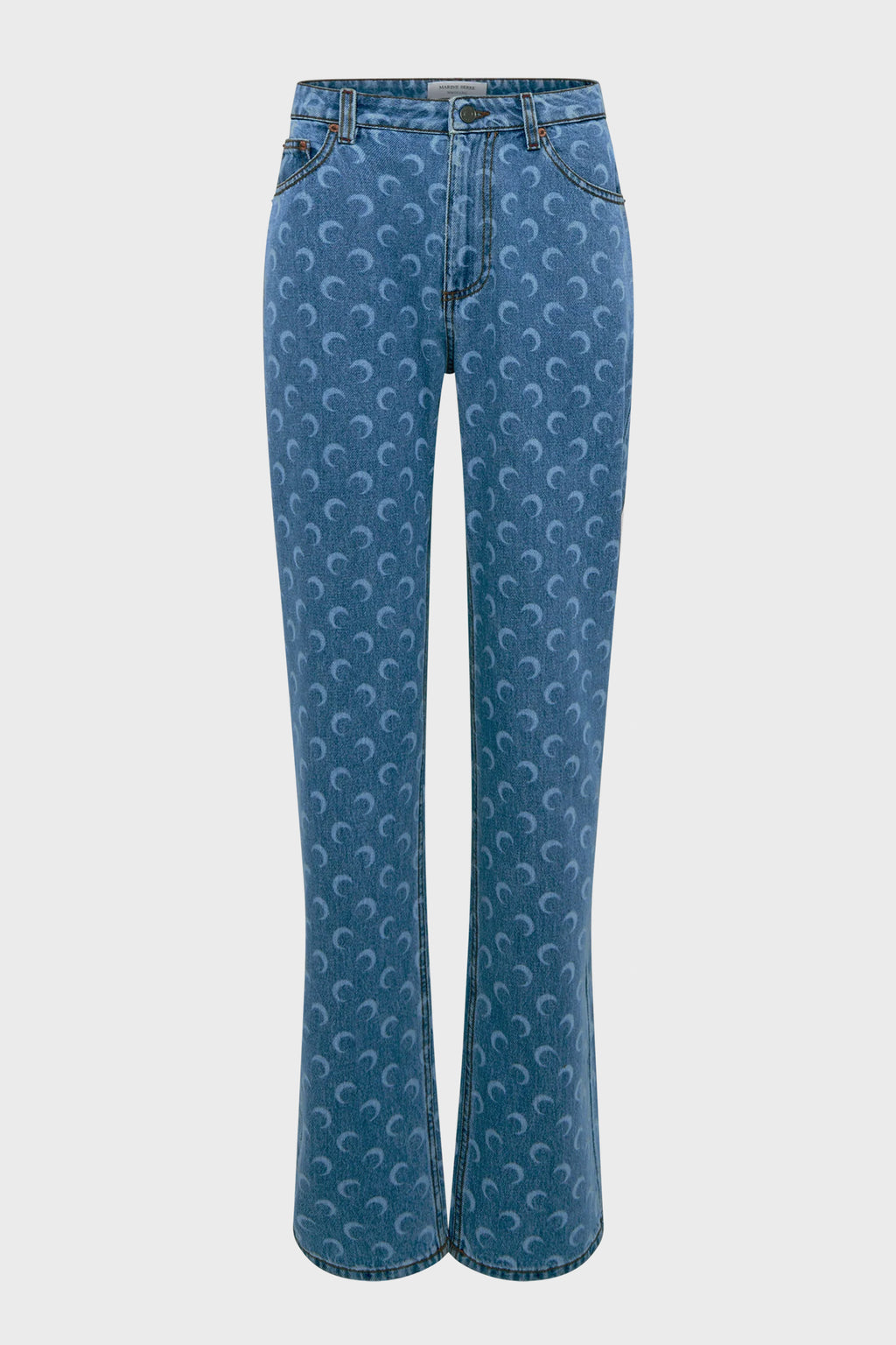 DENIM STRAIGHT JEANS LIGHT BLUE