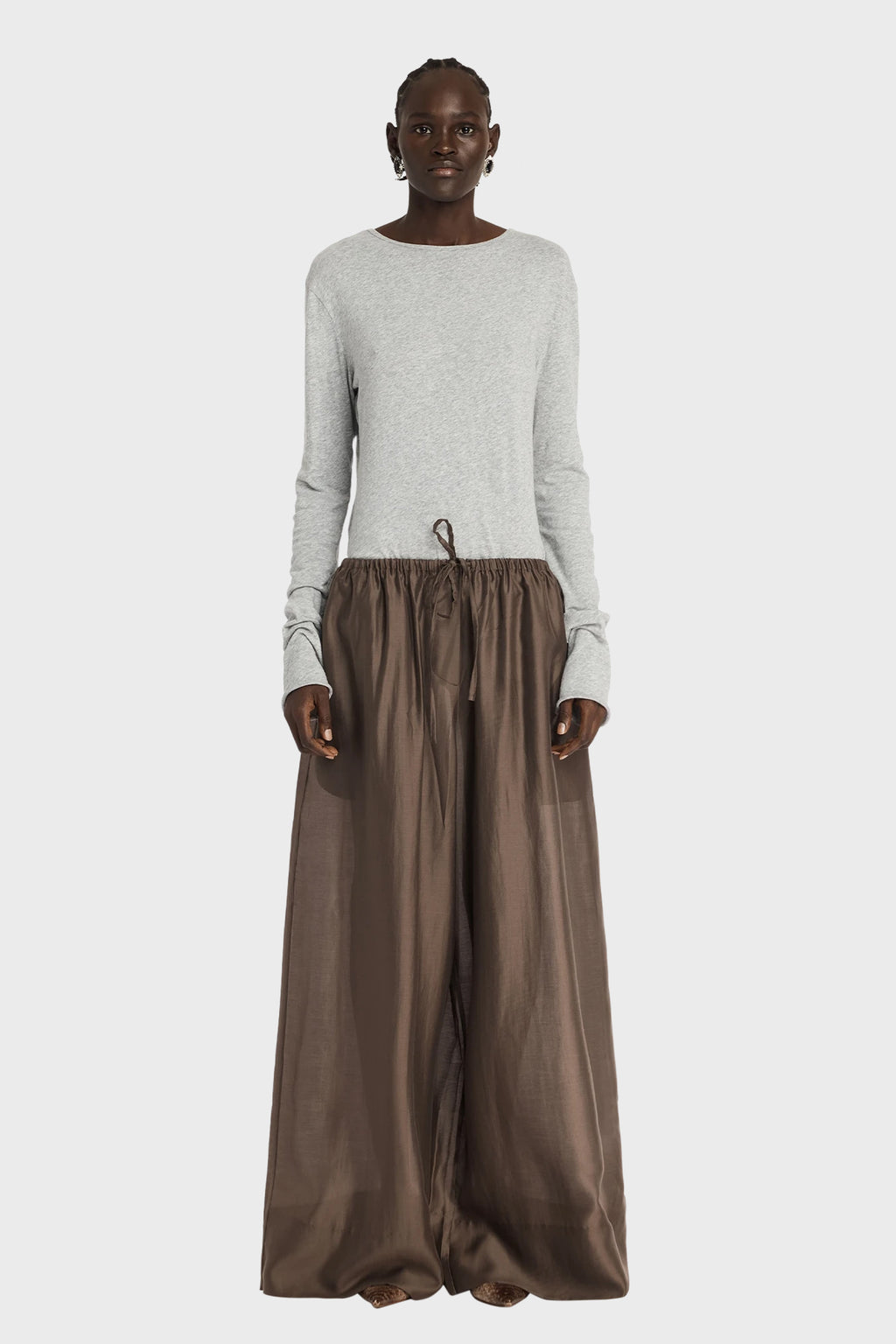 VENTO WIDE LEG PANT MOCHA