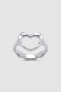 Twisted Heart Ring