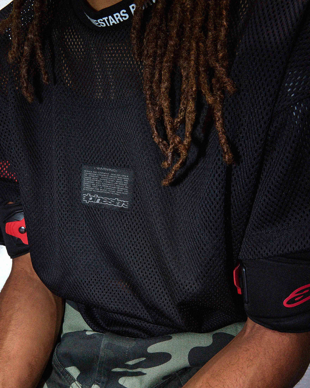 KICKSTART MESH SS TEE BLACK