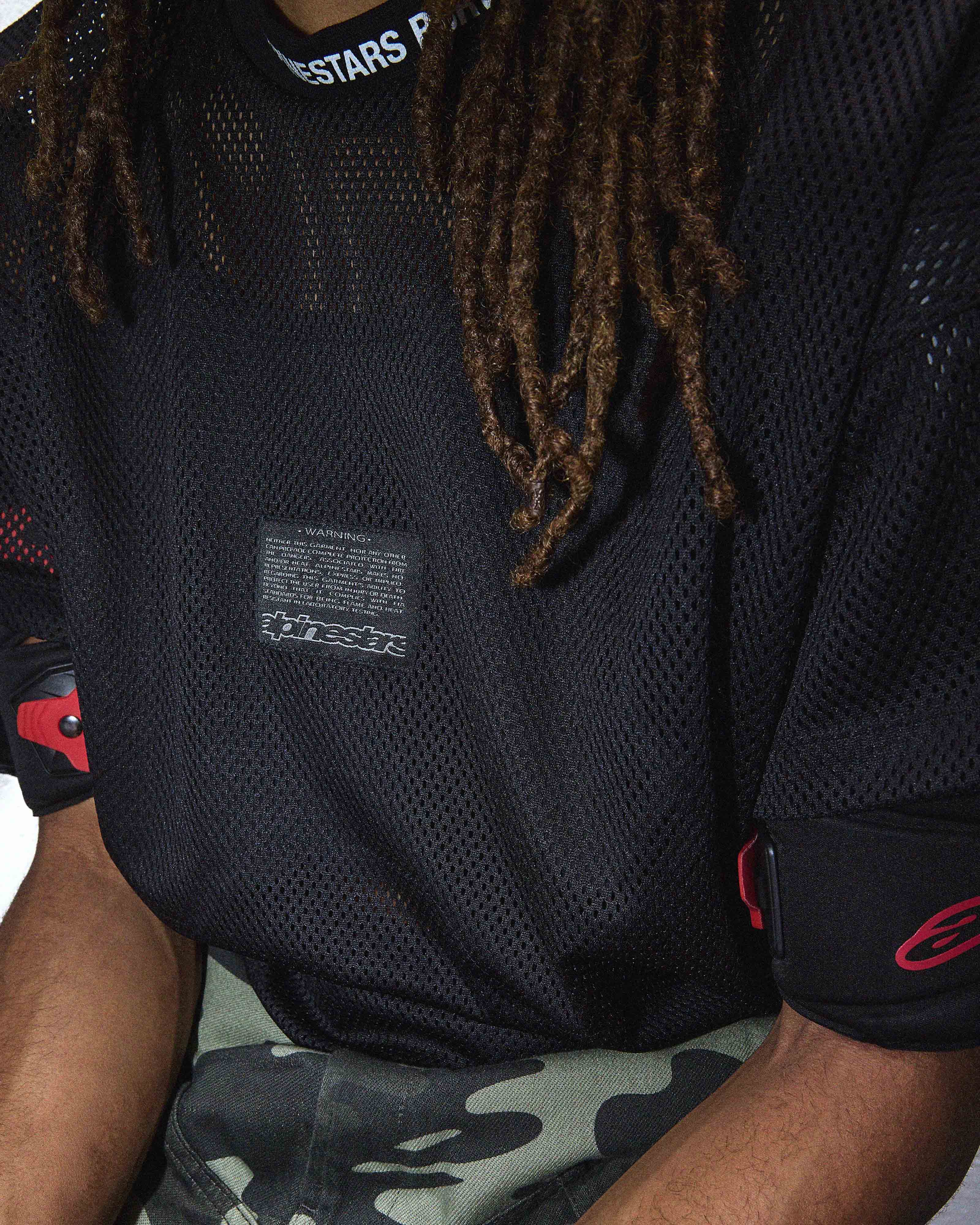 KICKSTART MESH SS TEE BLACK