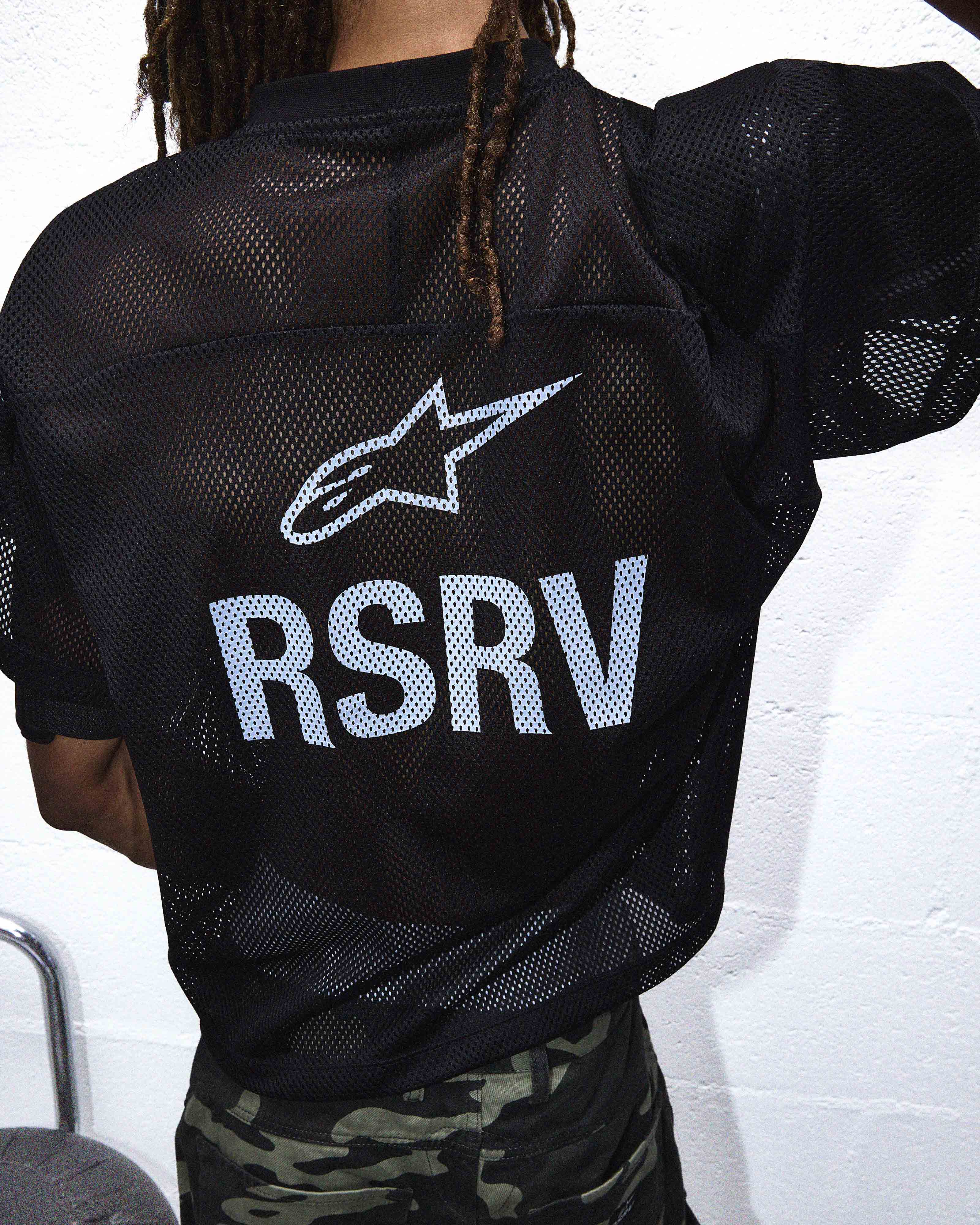 KICKSTART MESH SS TEE BLACK