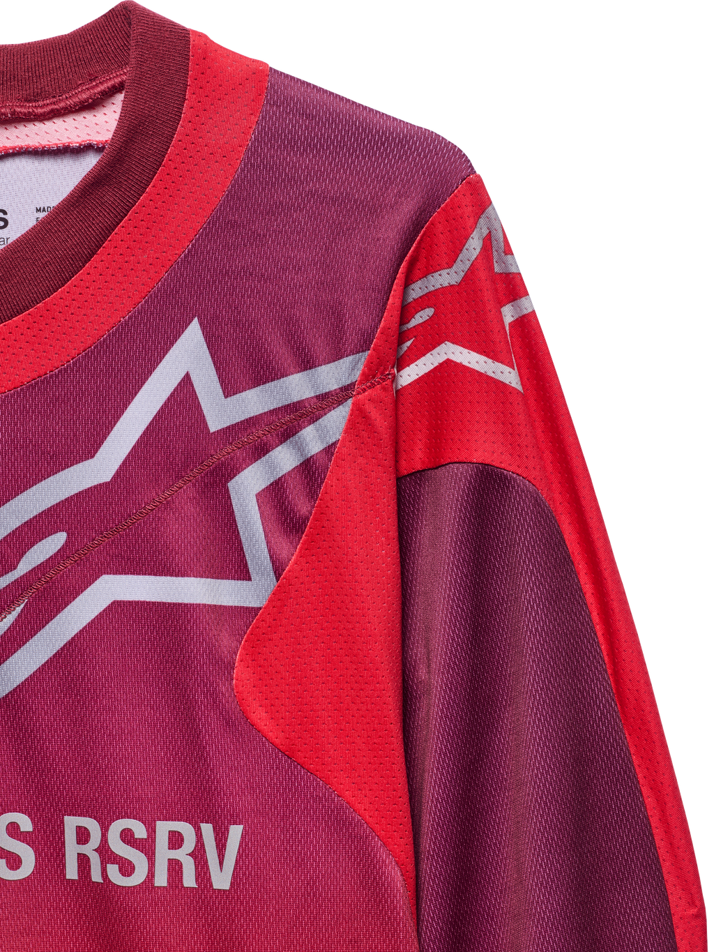 RACER REWORKED LS JERSEY MARS RED BURGUNDY