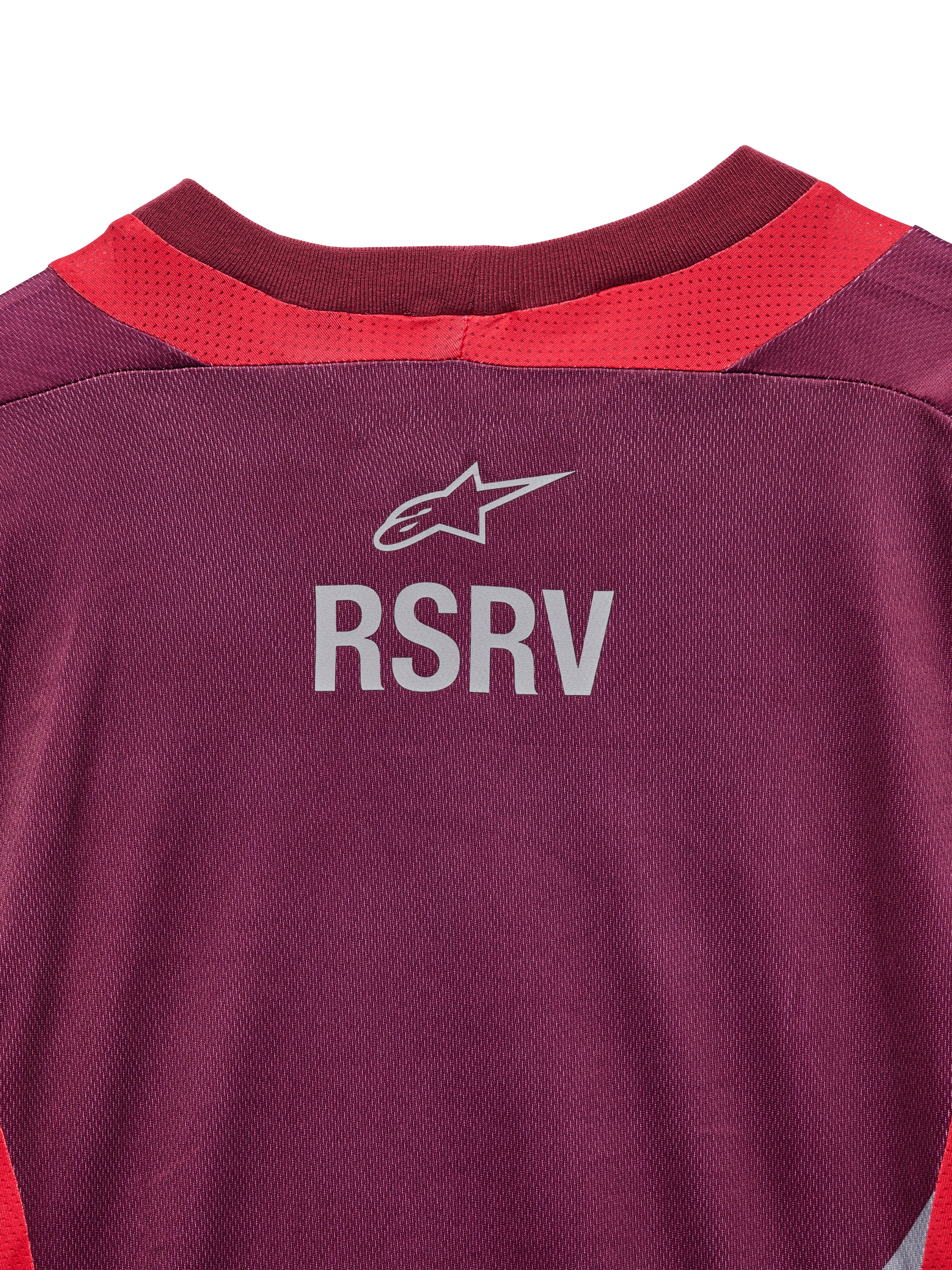 RACER REWORKED LS JERSEY MARS RED BURGUNDY
