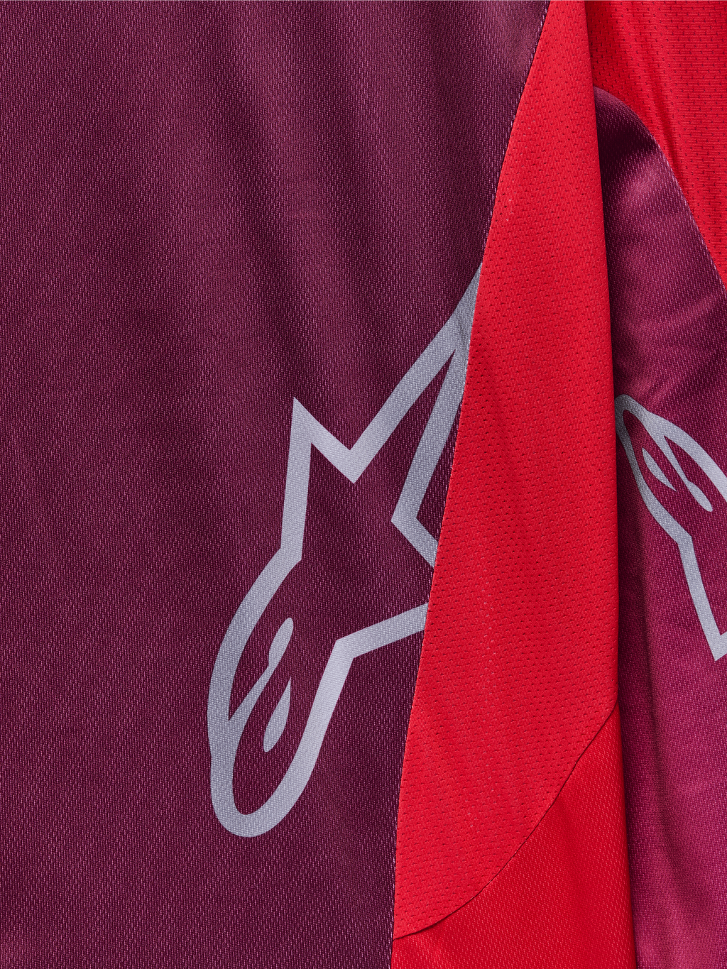 RACER REWORKED LS JERSEY MARS RED BURGUNDY