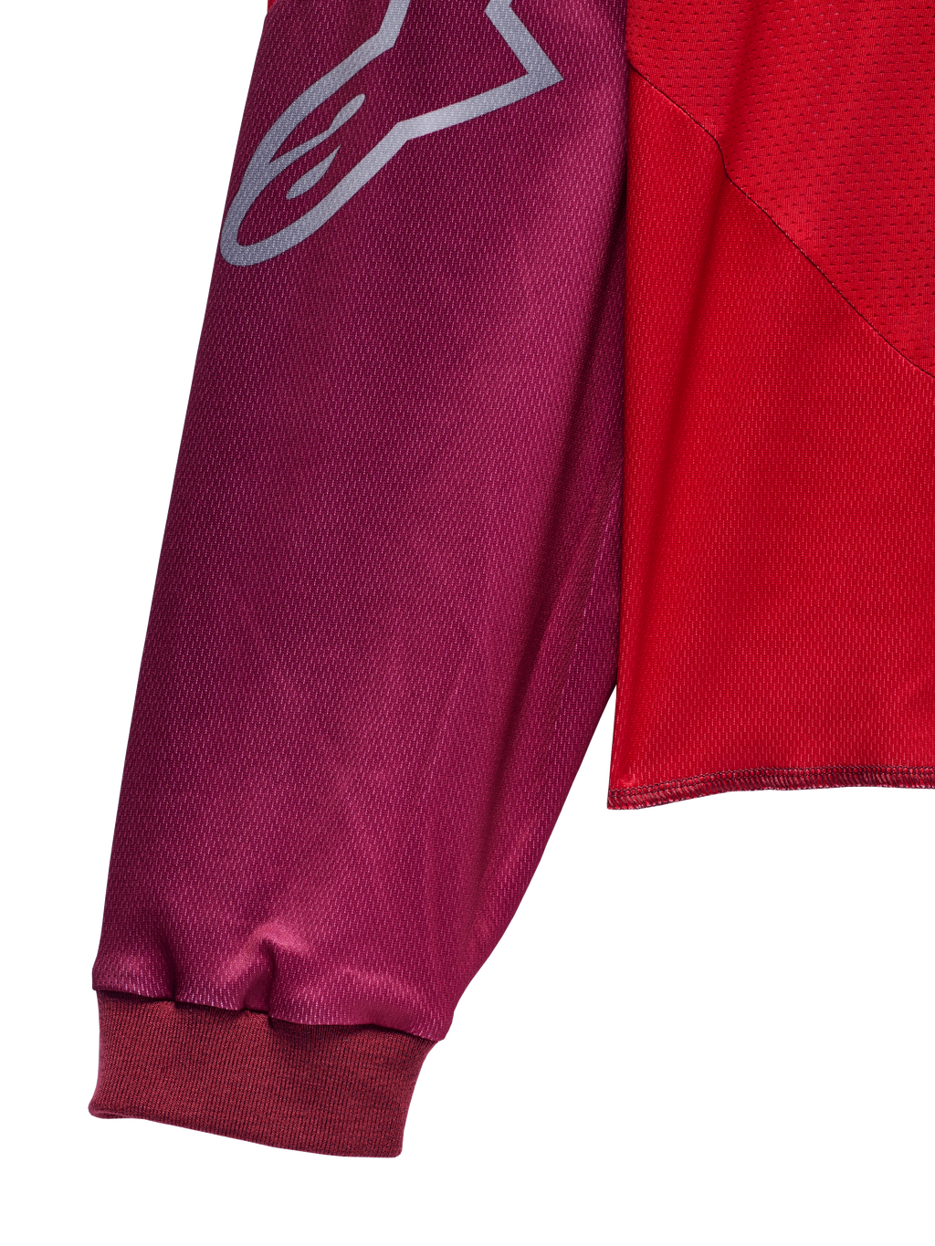 RACER REWORKED LS JERSEY MARS RED BURGUNDY
