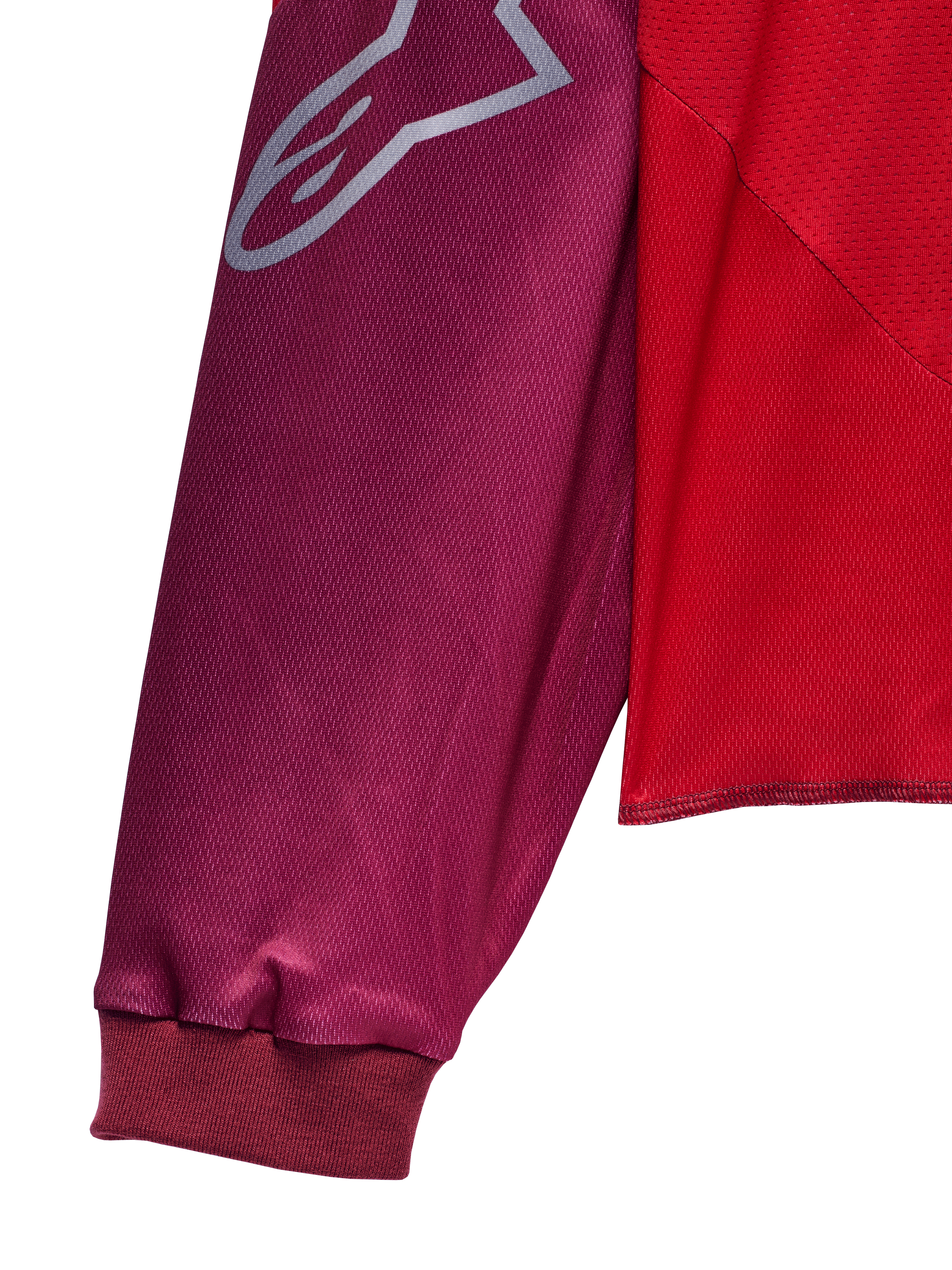 RACER REWORKED LS JERSEY MARS RED BURGUNDY