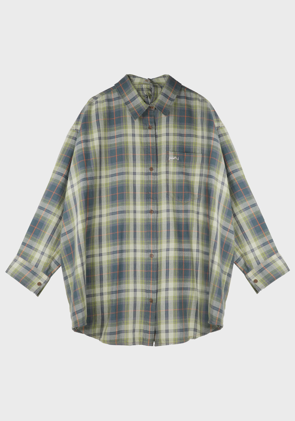 OFF SHOULDER CHECK SHIRTS