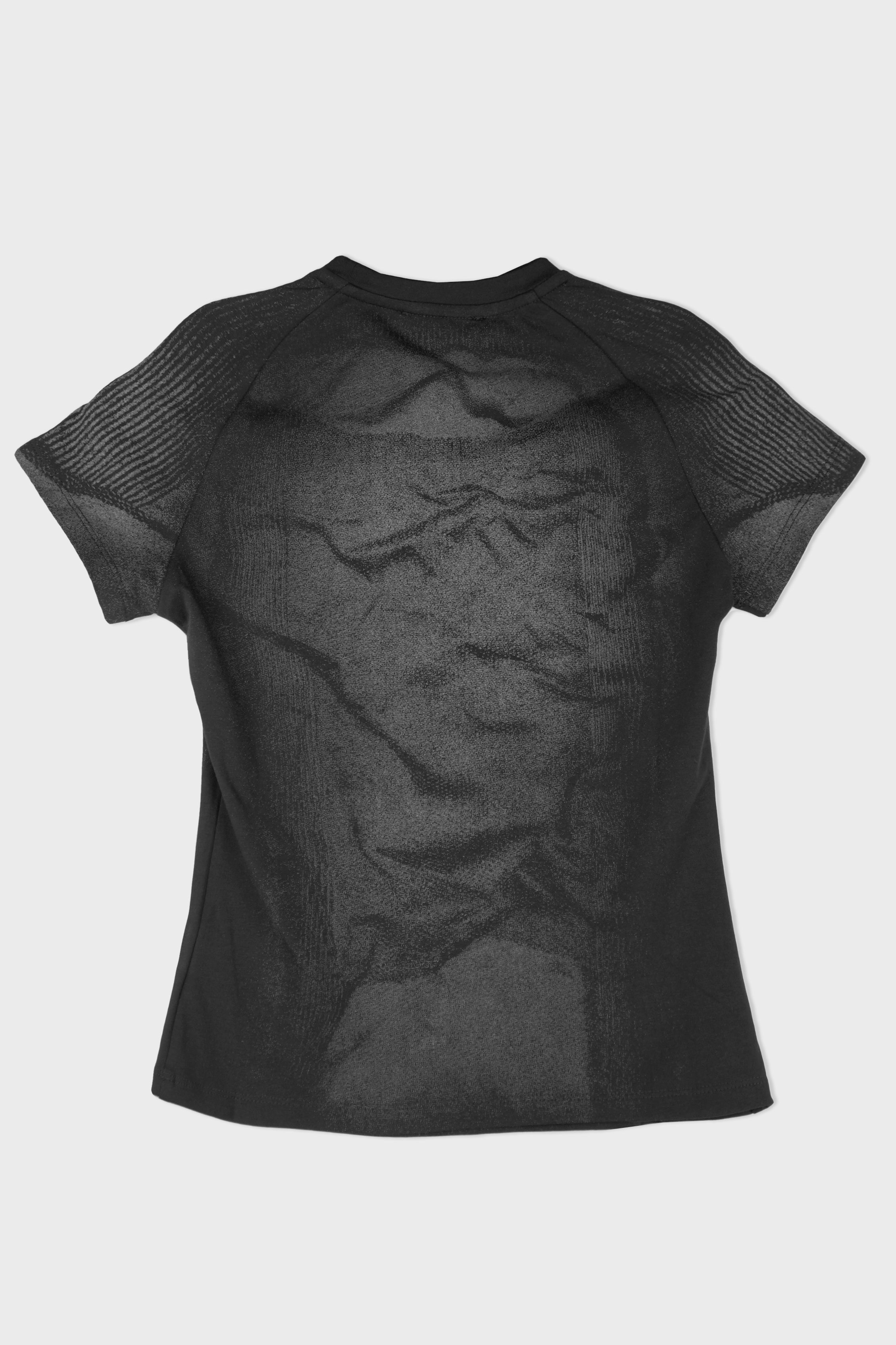 ACTIVE PRINTED T-SHIRT BLACK