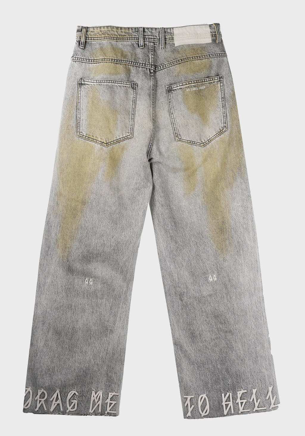 HP02 DENIM PANT GREENCAST + HEAVY DIRTY DMTH