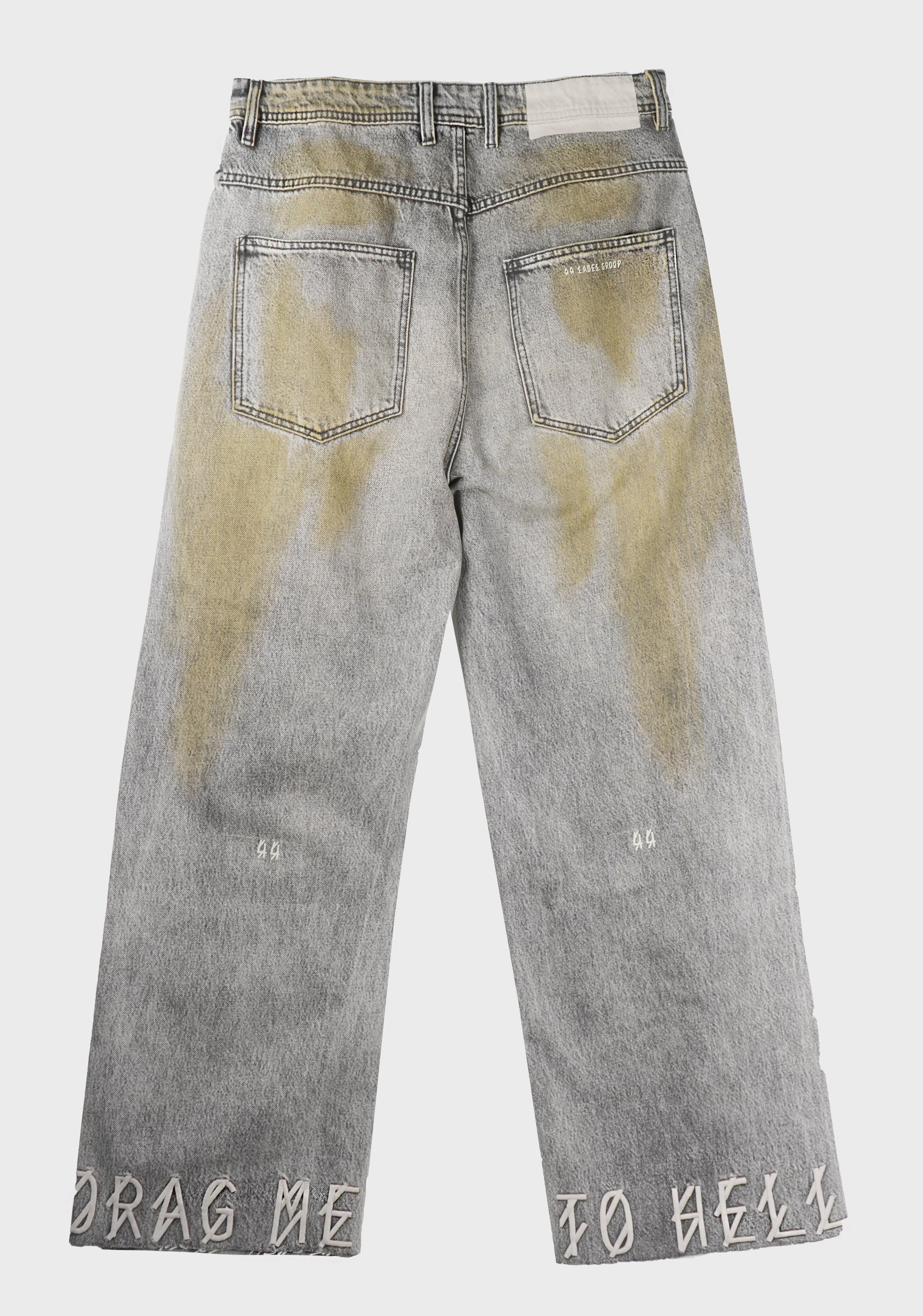 HP02 DENIM PANT GREENCAST + HEAVY DIRTY DMTH