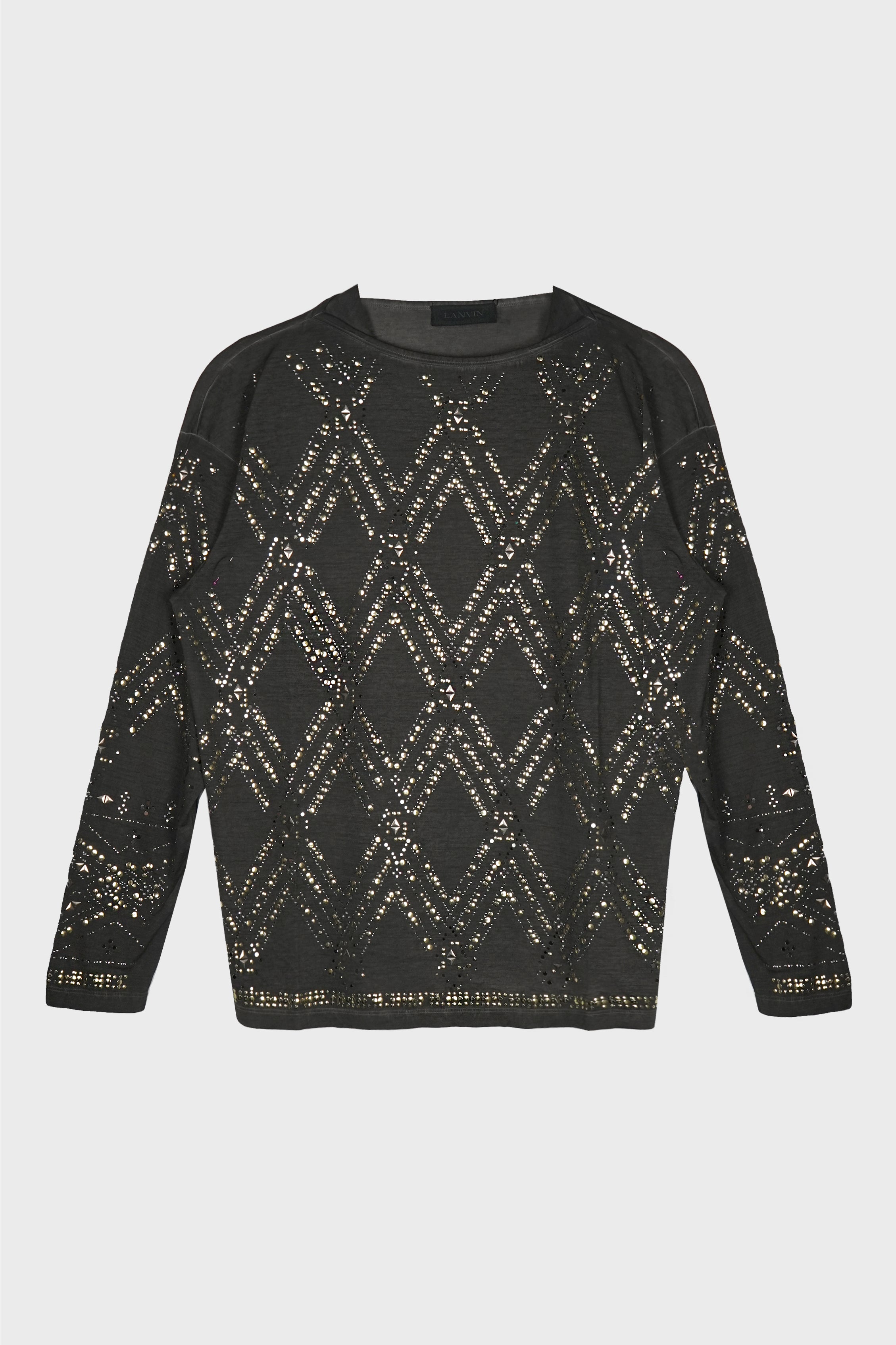 JERSEY EMBROIDERED TOP