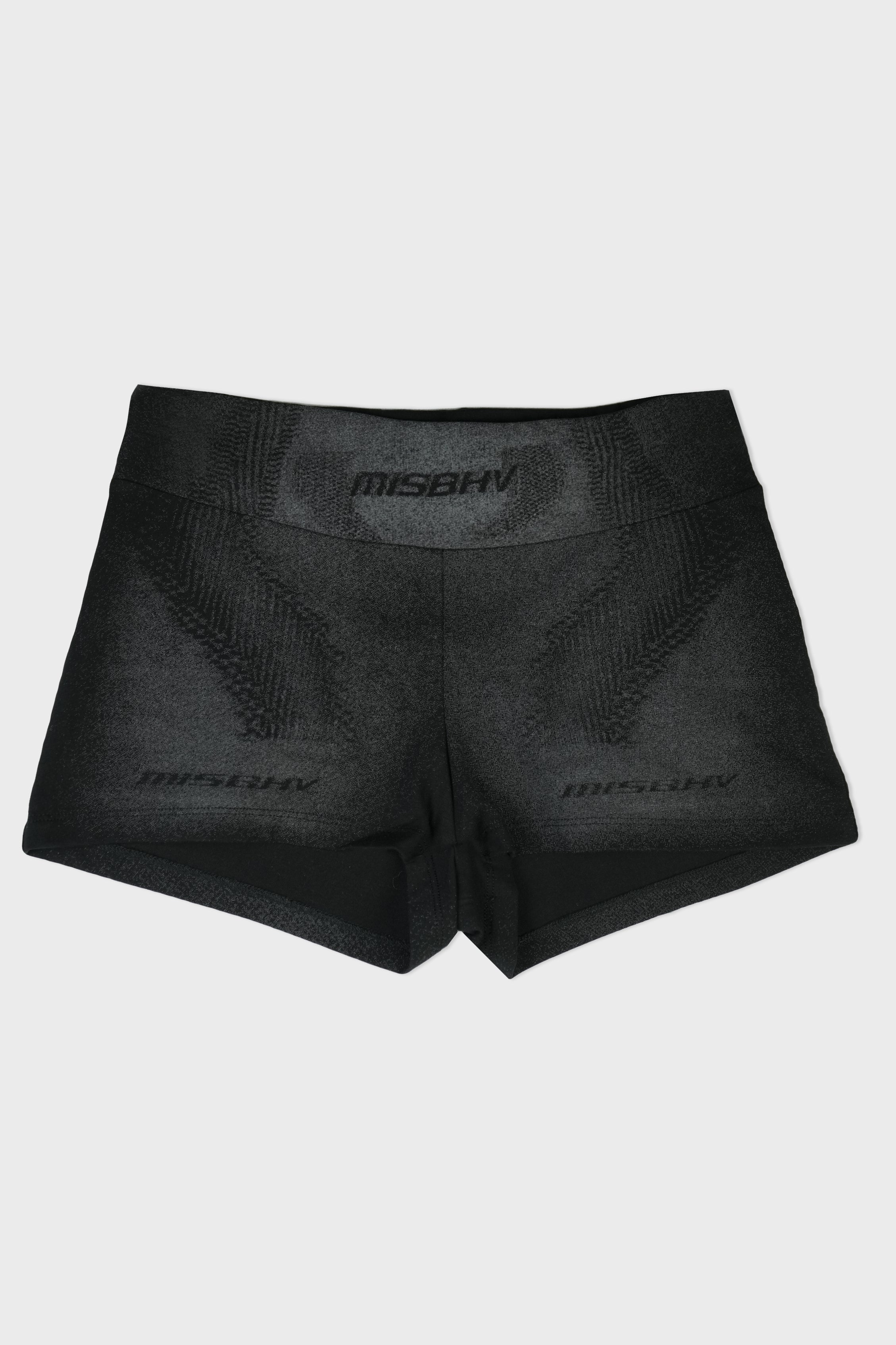 ACTIVE PRINTED SHORTS BLACK