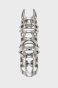 × JULIUS 7 FULL FINGER RING SILVER