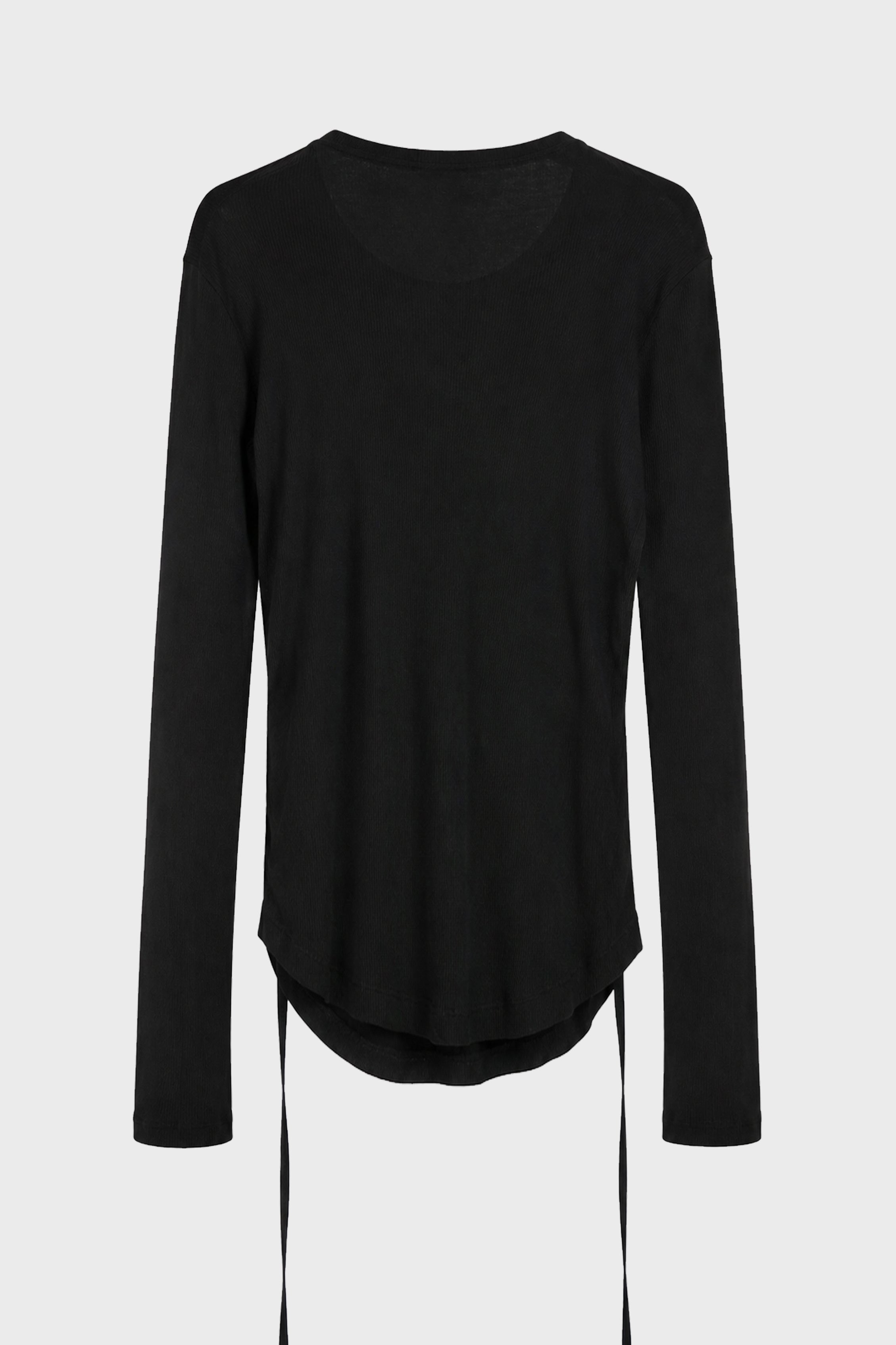 HAMAR WRINKLED SERAFINO TOP BLACK