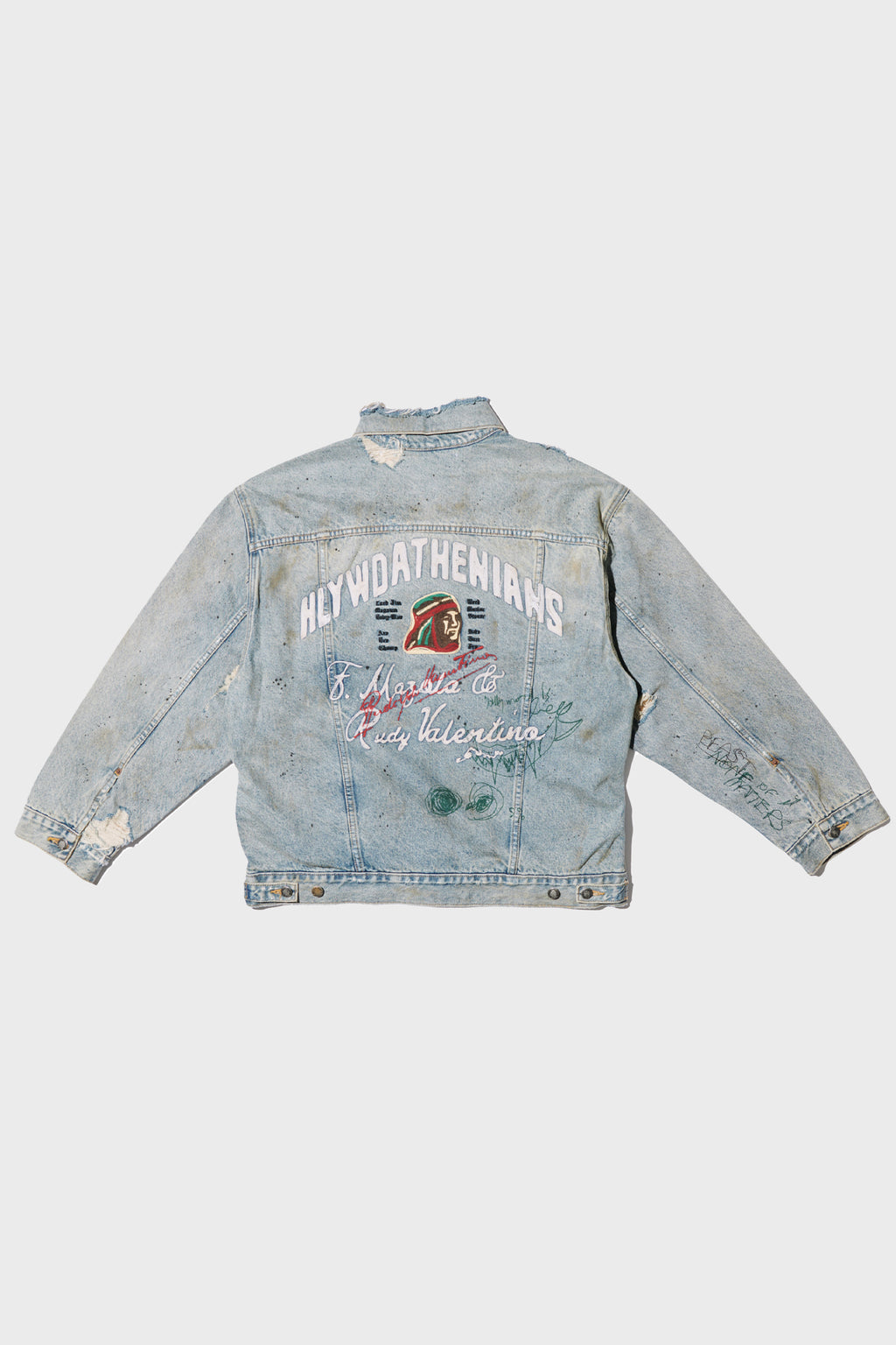 ATHENIANS OVERSIZED DENIM JACKET