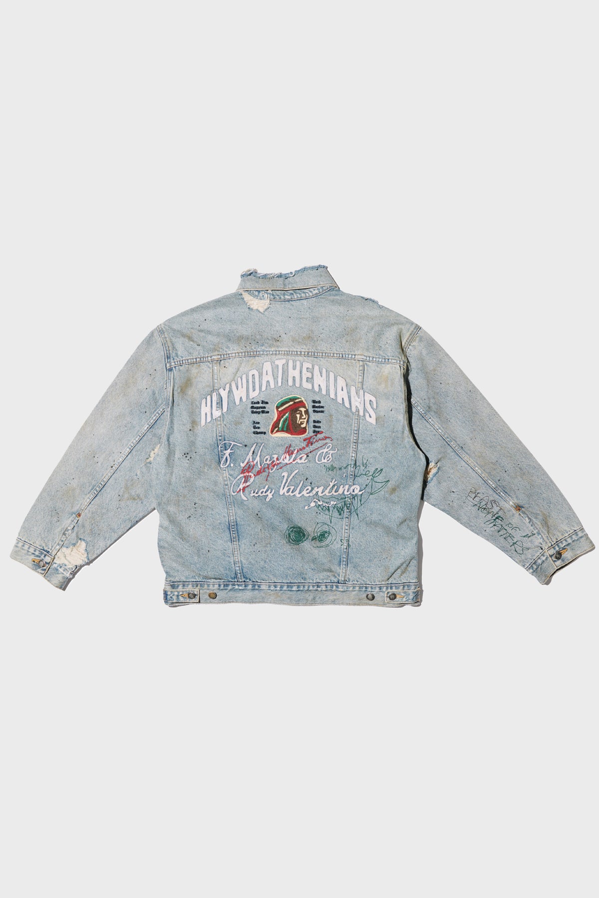 ATHENIANS OVERSIZED DENIM JACKET
