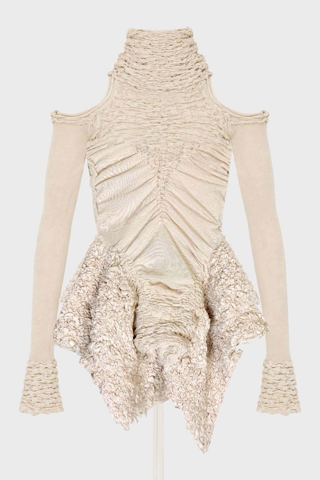 THE ABBESS KNITTED MINI DRESS