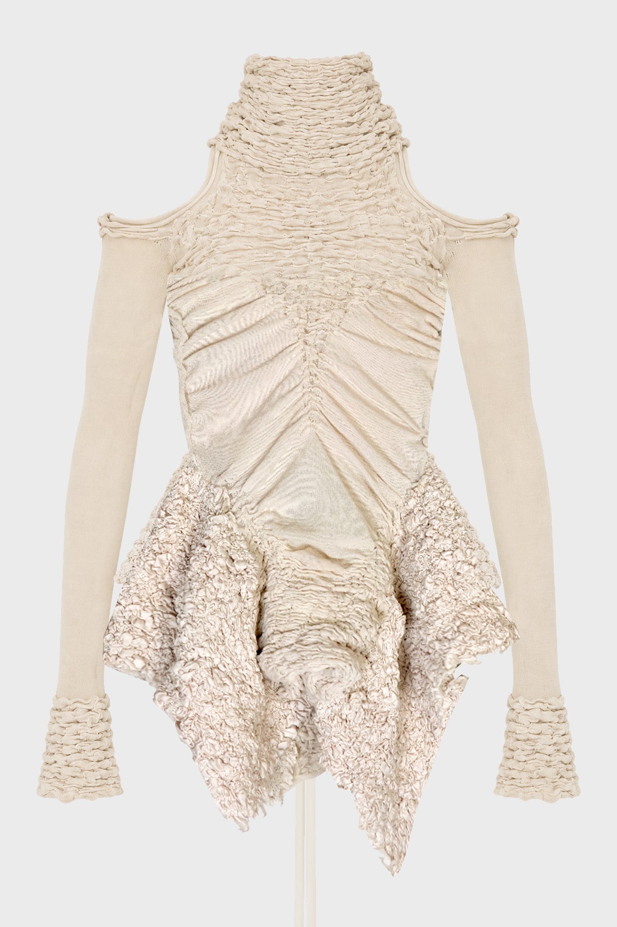 THE ABBESS KNITTED MINI DRESS