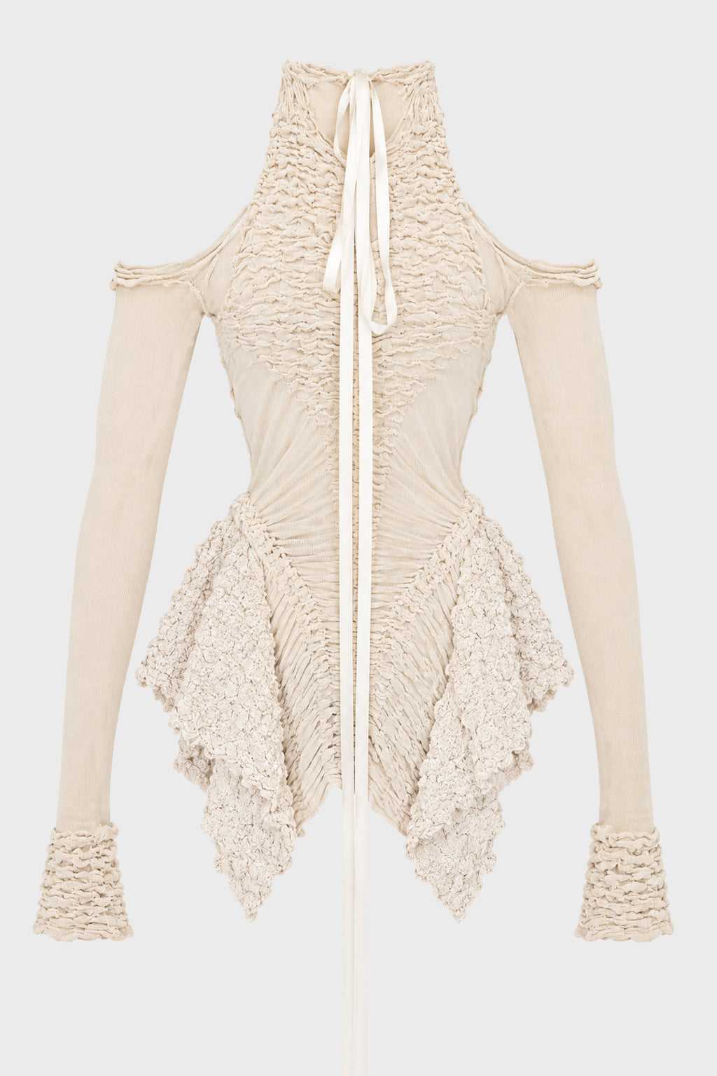THE ABBESS KNITTED MINI DRESS