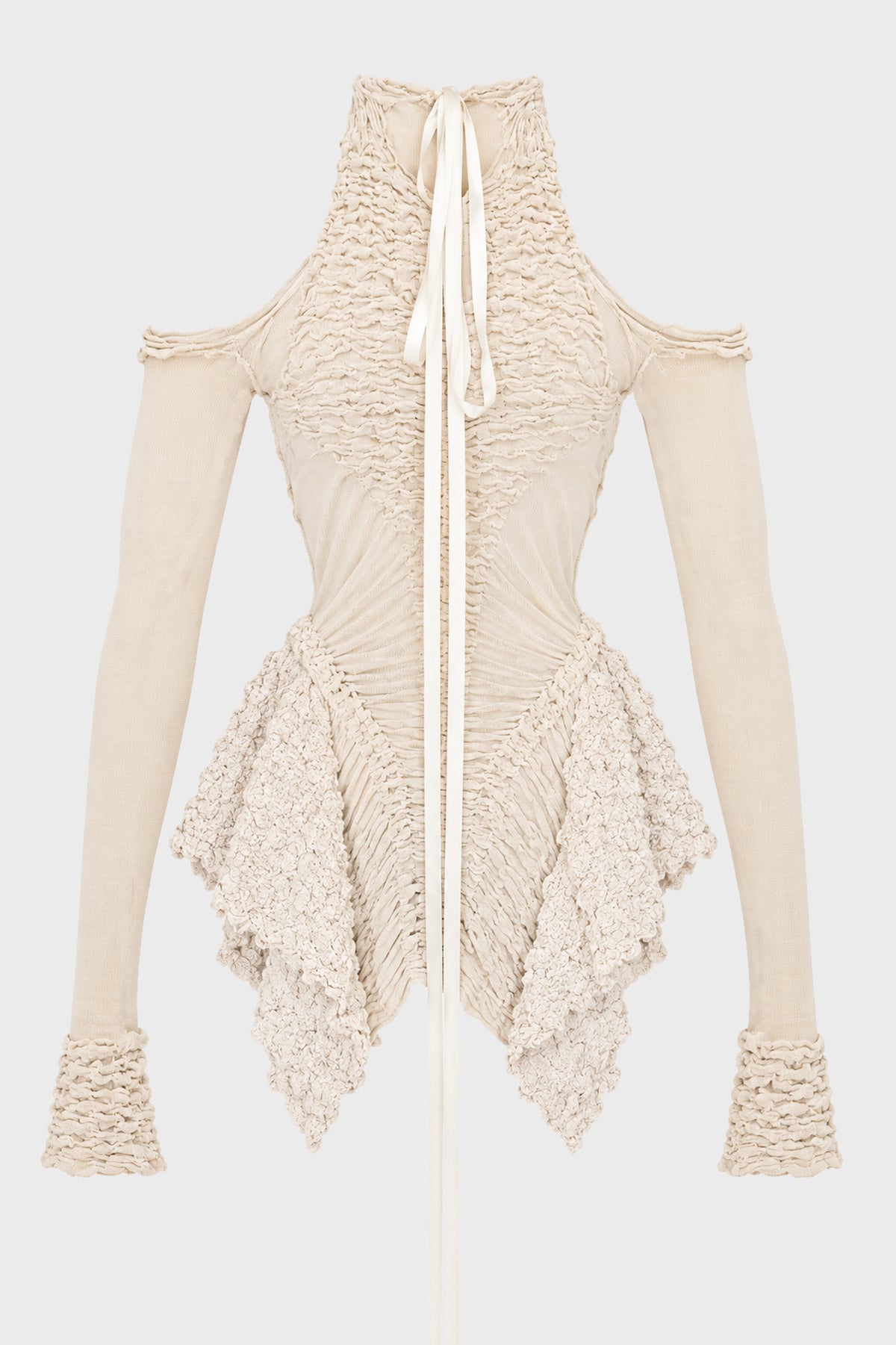 THE ABBESS KNITTED MINI DRESS