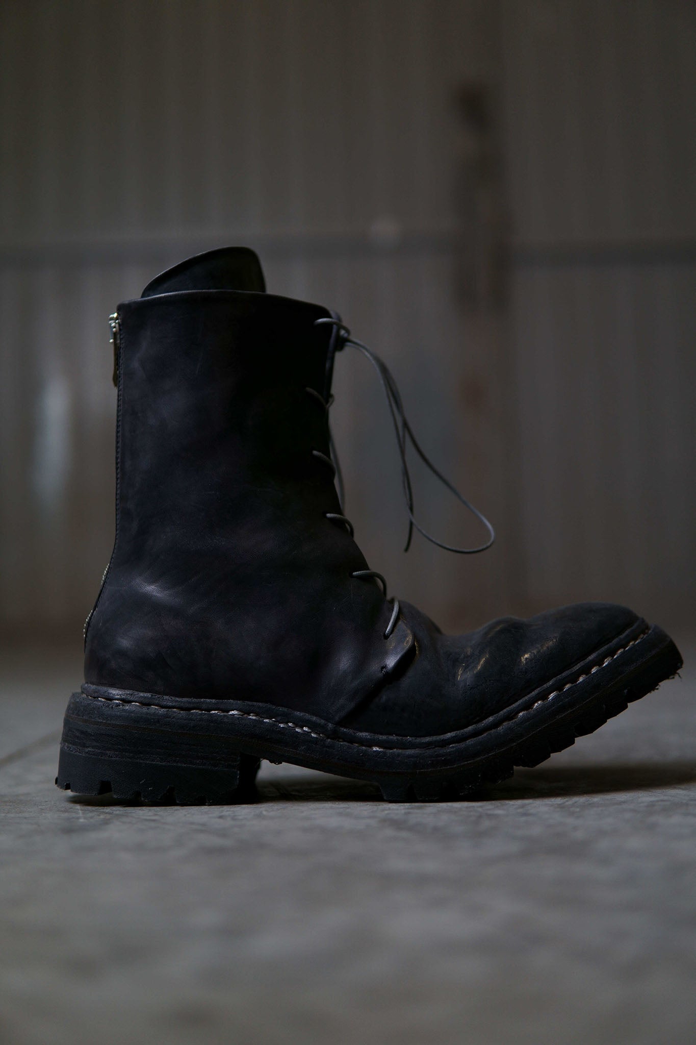 INCARNATION GUIDI HORSE × Mouton leather INCARNATION - HORSE LEATHER BOOTS – LABSTORE WORLD