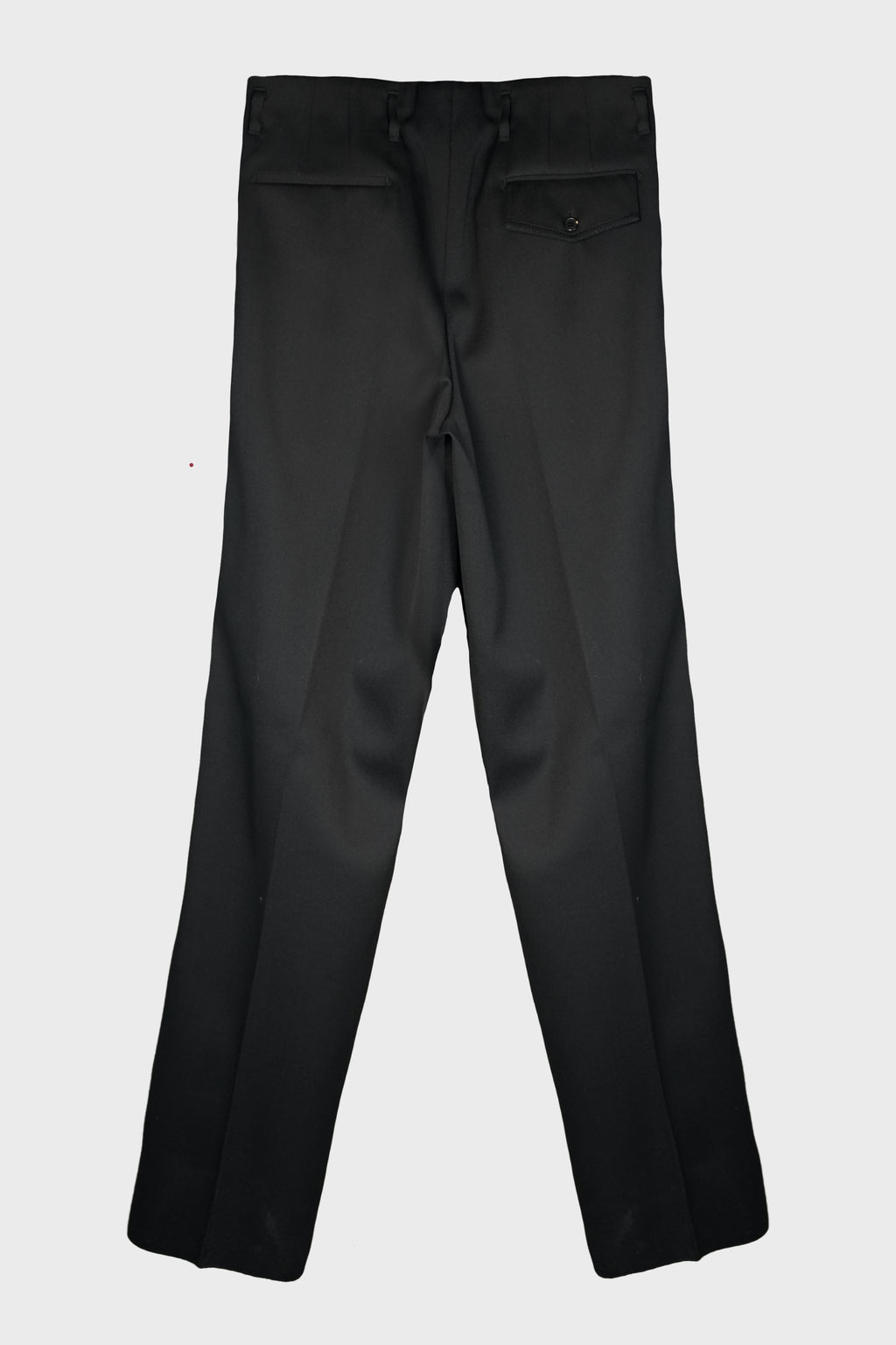 PLEATED TROUSERS BLACK