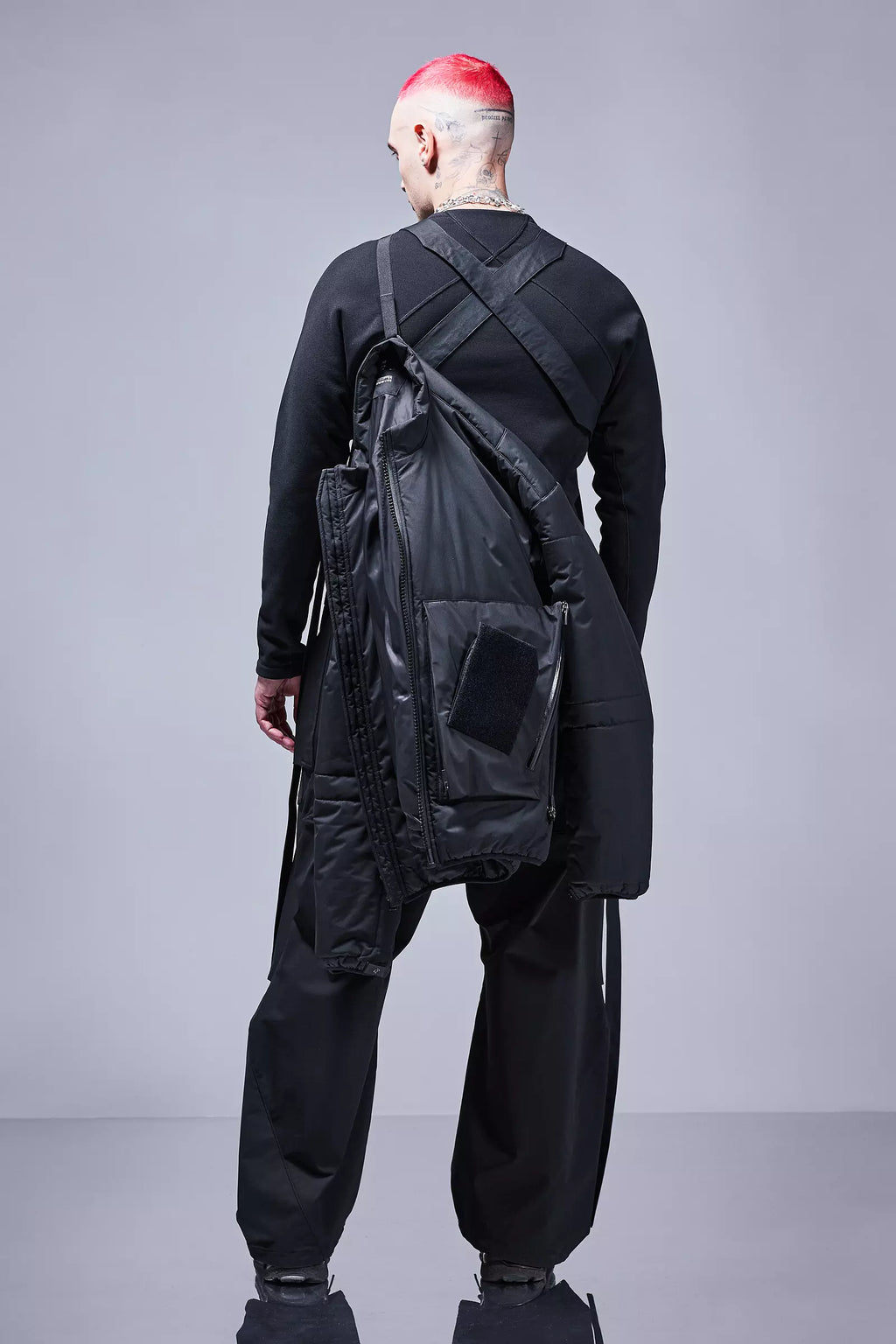 J91A-WS Windstopper® PrimaLoft® Modular Jacket - Grey/Black