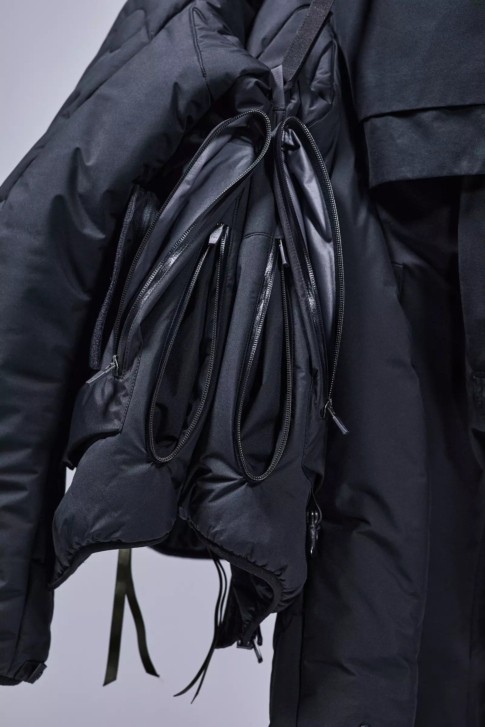 J91A-WS Windstopper® PrimaLoft® Modular Jacket - Grey/Black