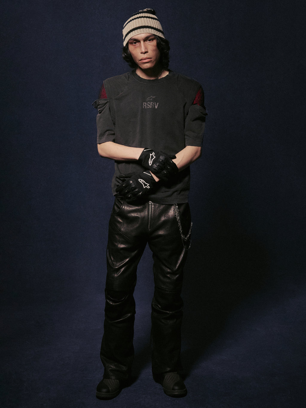 RSRV GEAR UP SS TEE BLACK