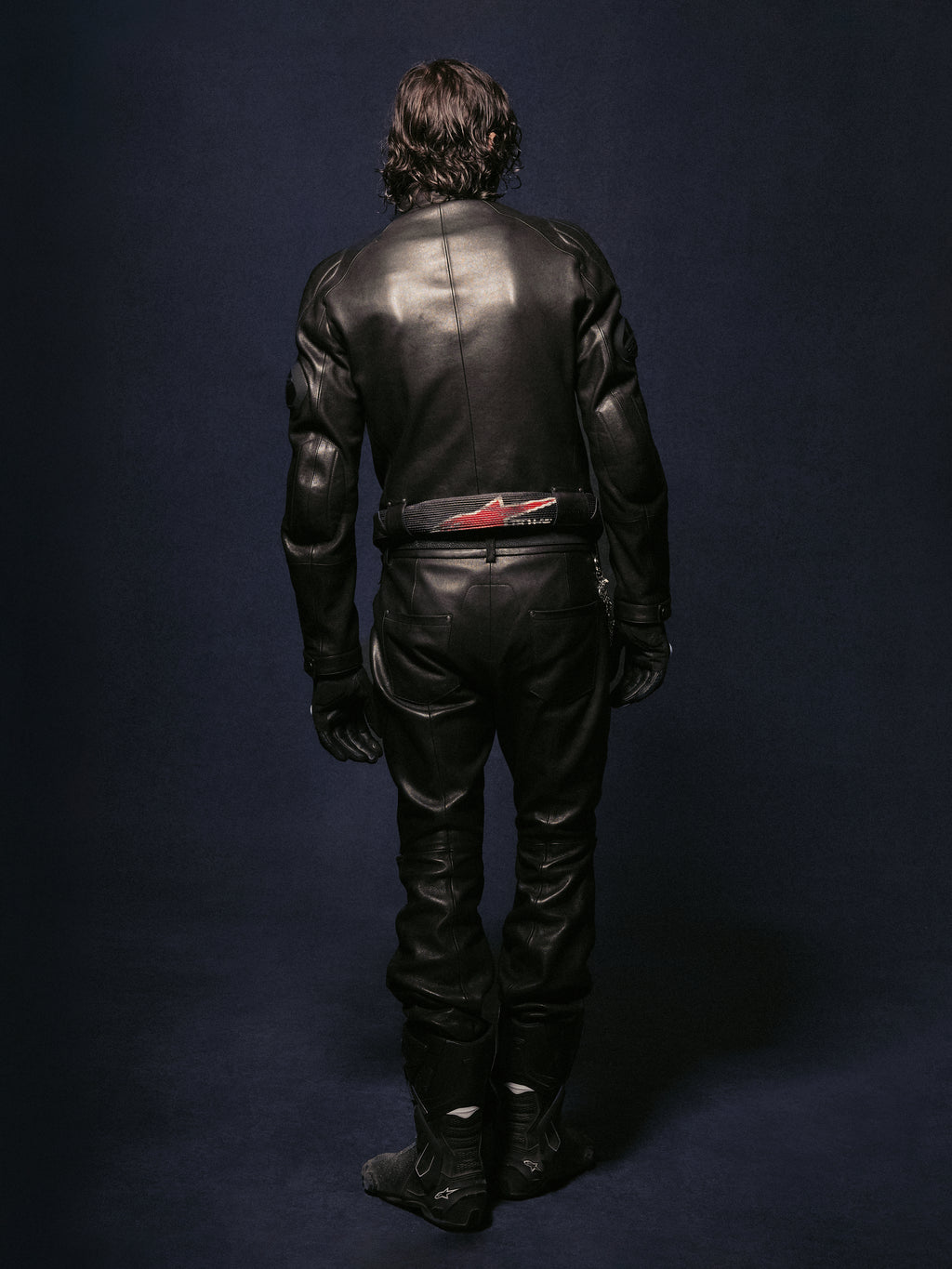 RSRV VICTORY LEATHER JACKET BLACK