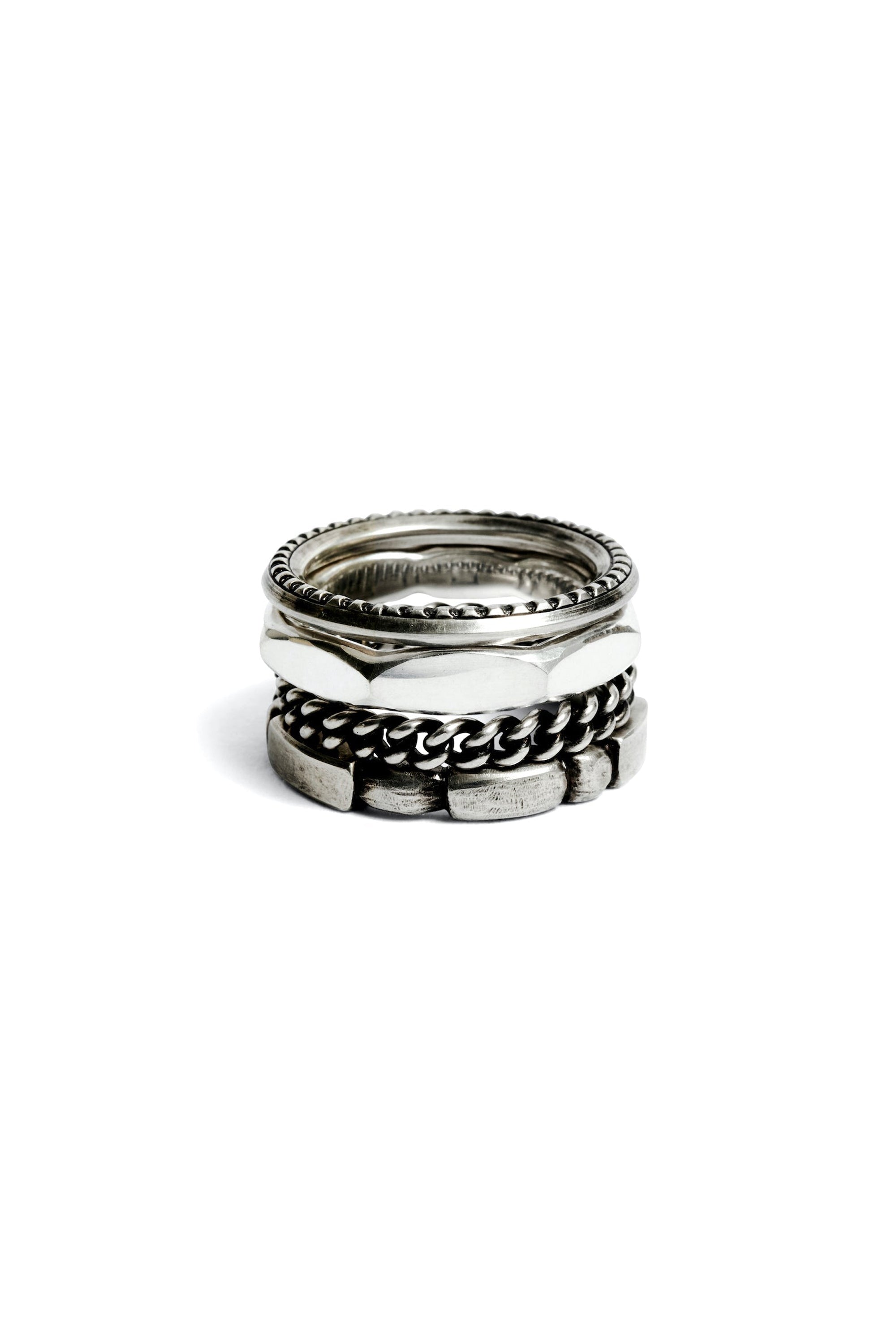 4 RING COMBI FACETTES