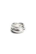 WOUND RING HAMMERED