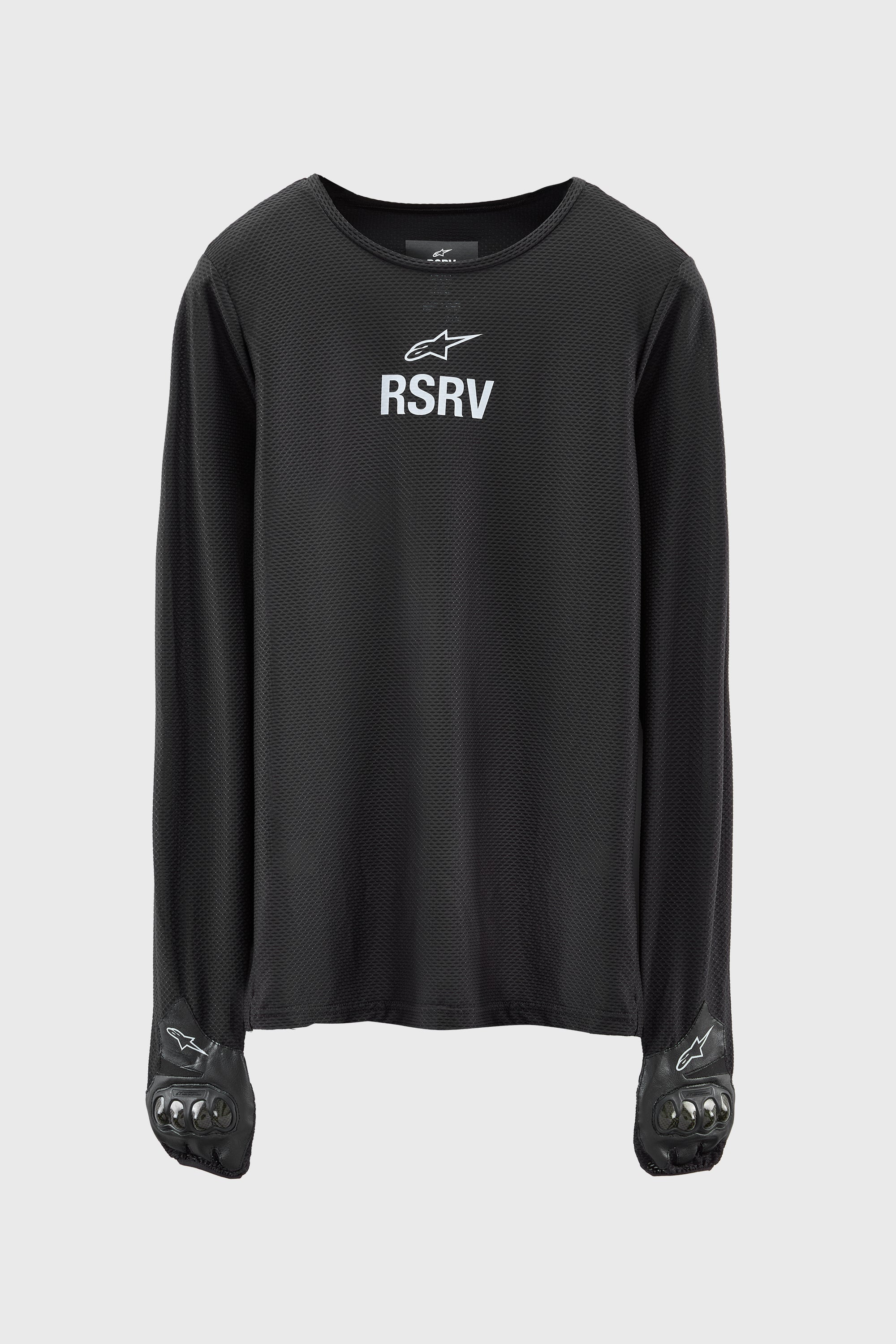 RSRV KNUCKLE LS TEE BLACK