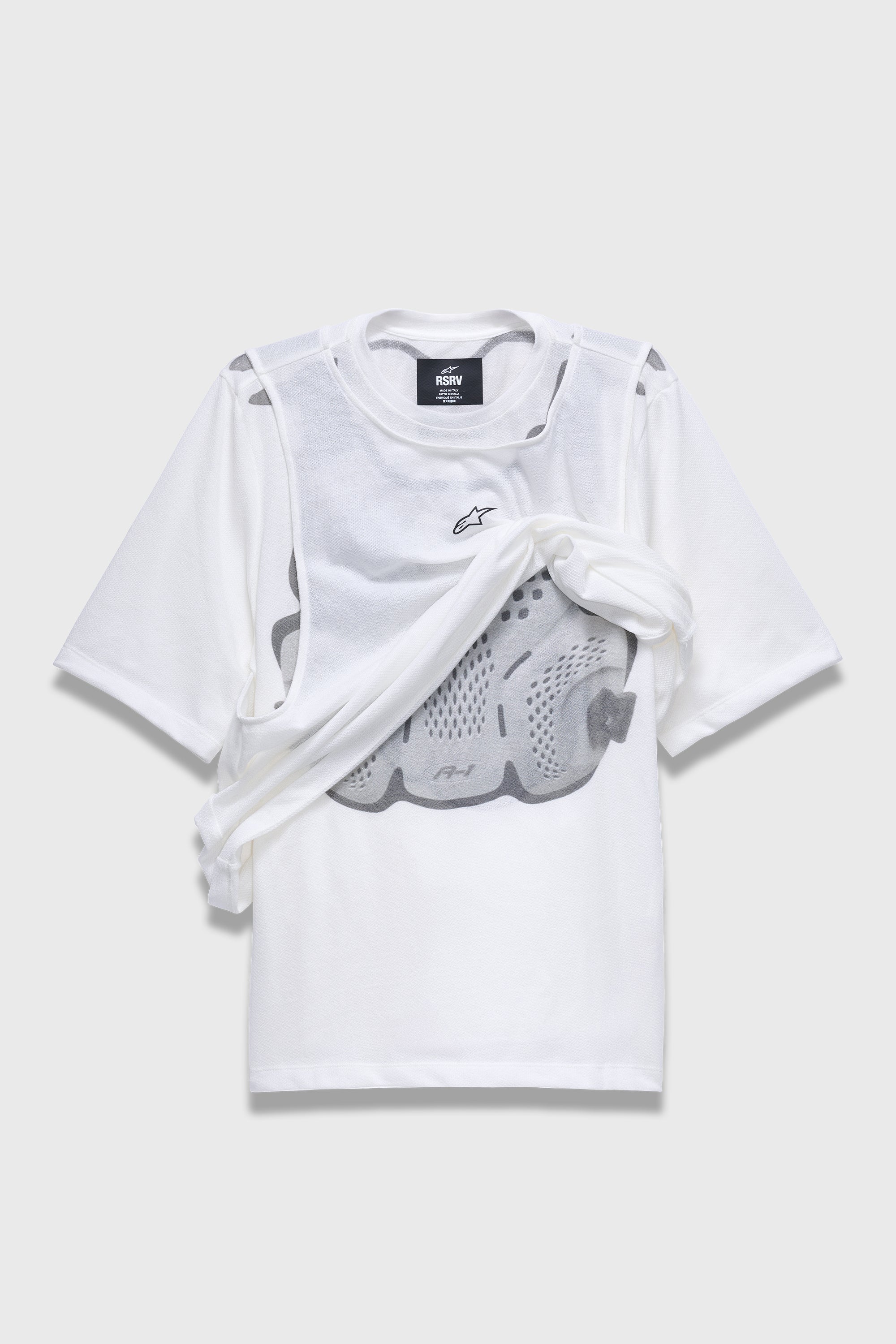 A1 SS TEE WHITE