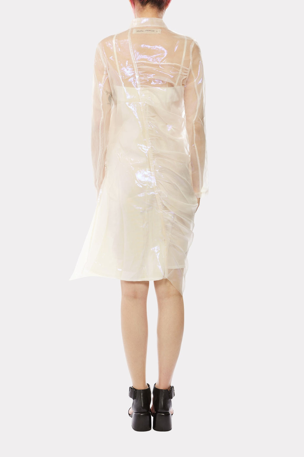 SARTO SLIP DRESS OFF WHITE