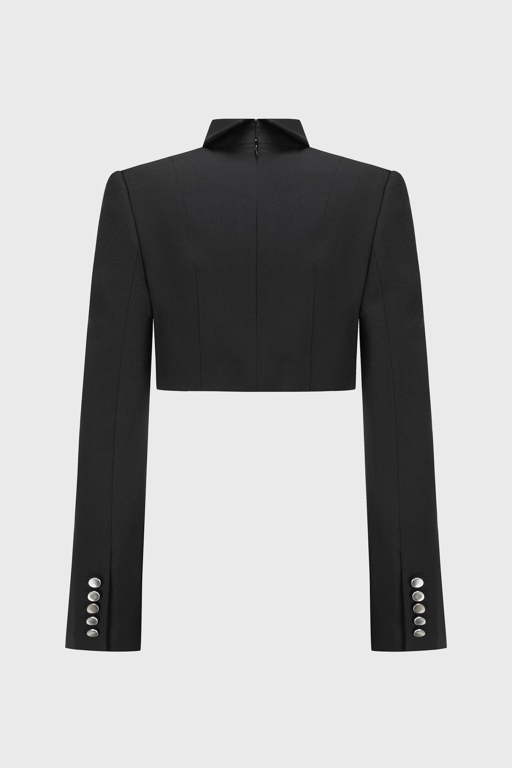 CROSSED LAPEL BLAZER