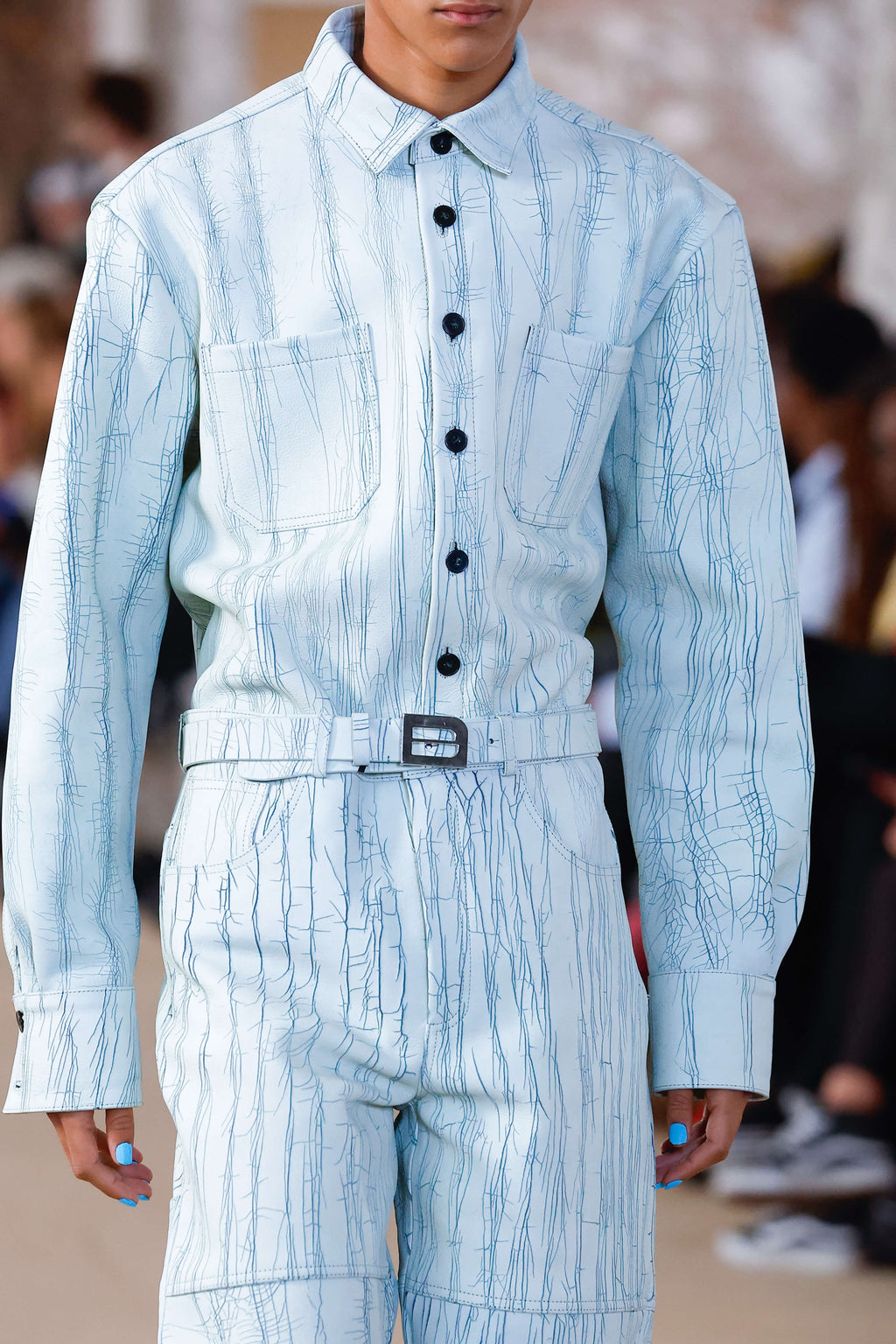 CLASSIC SHIRT BOTTER CRACKED LEATHER