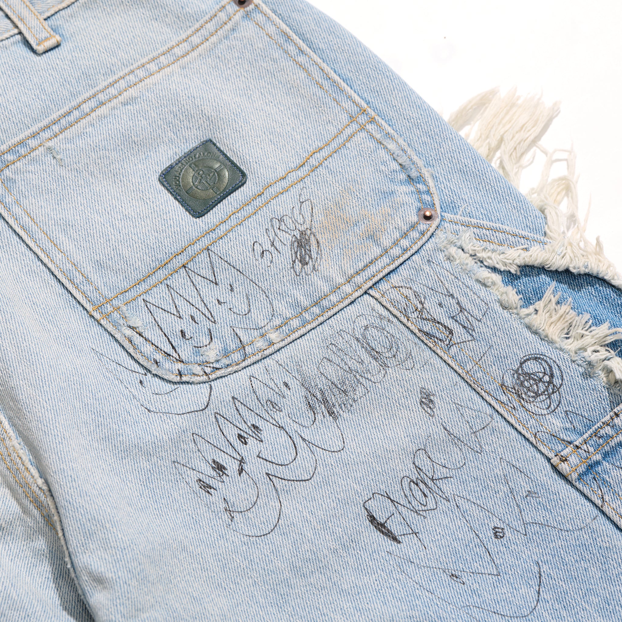 BUSTED DBL KNEE JEAN