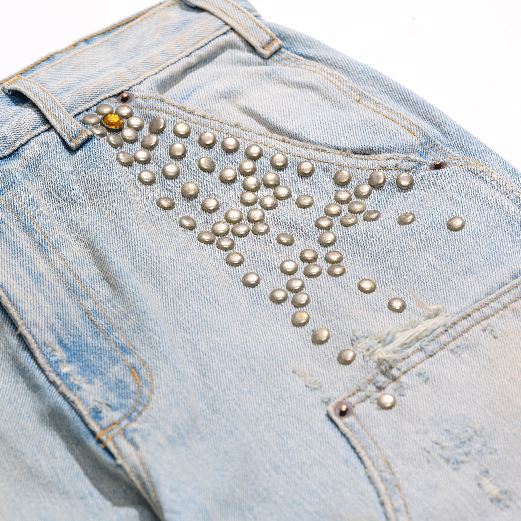 BUSTED DBL KNEE JEAN