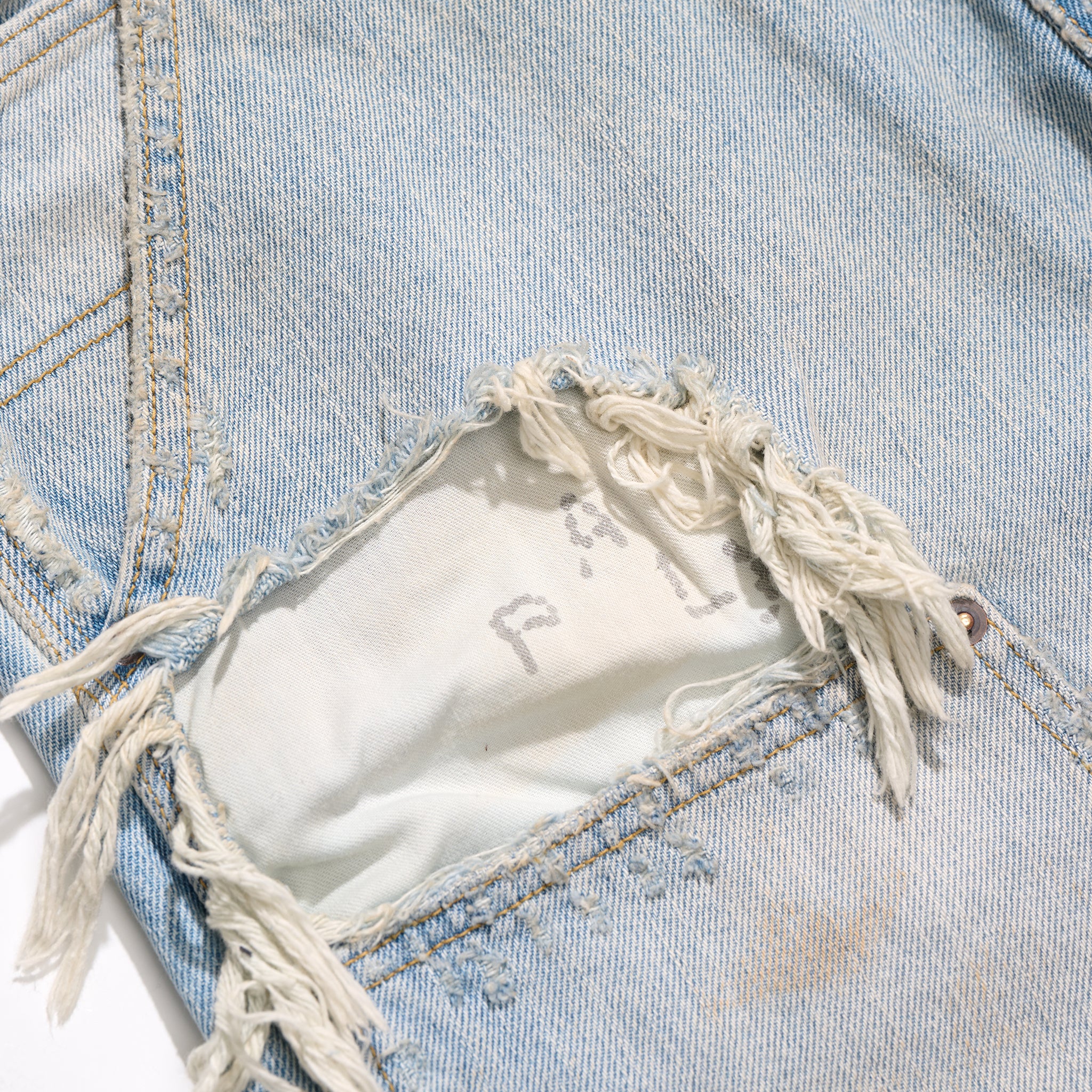 BUSTED DBL KNEE JEAN