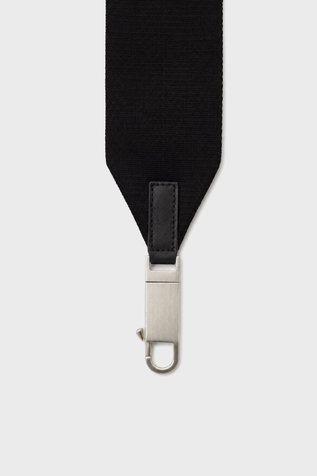 WIDE WEBBING STRAP BLACK