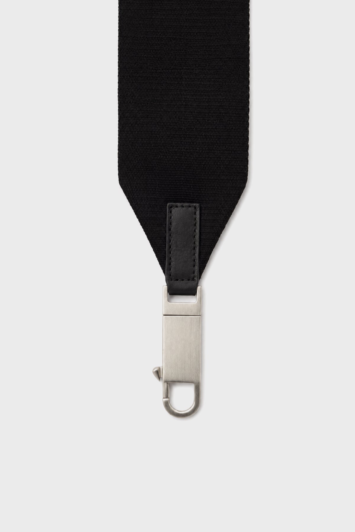 WIDE WEBBING STRAP BLACK