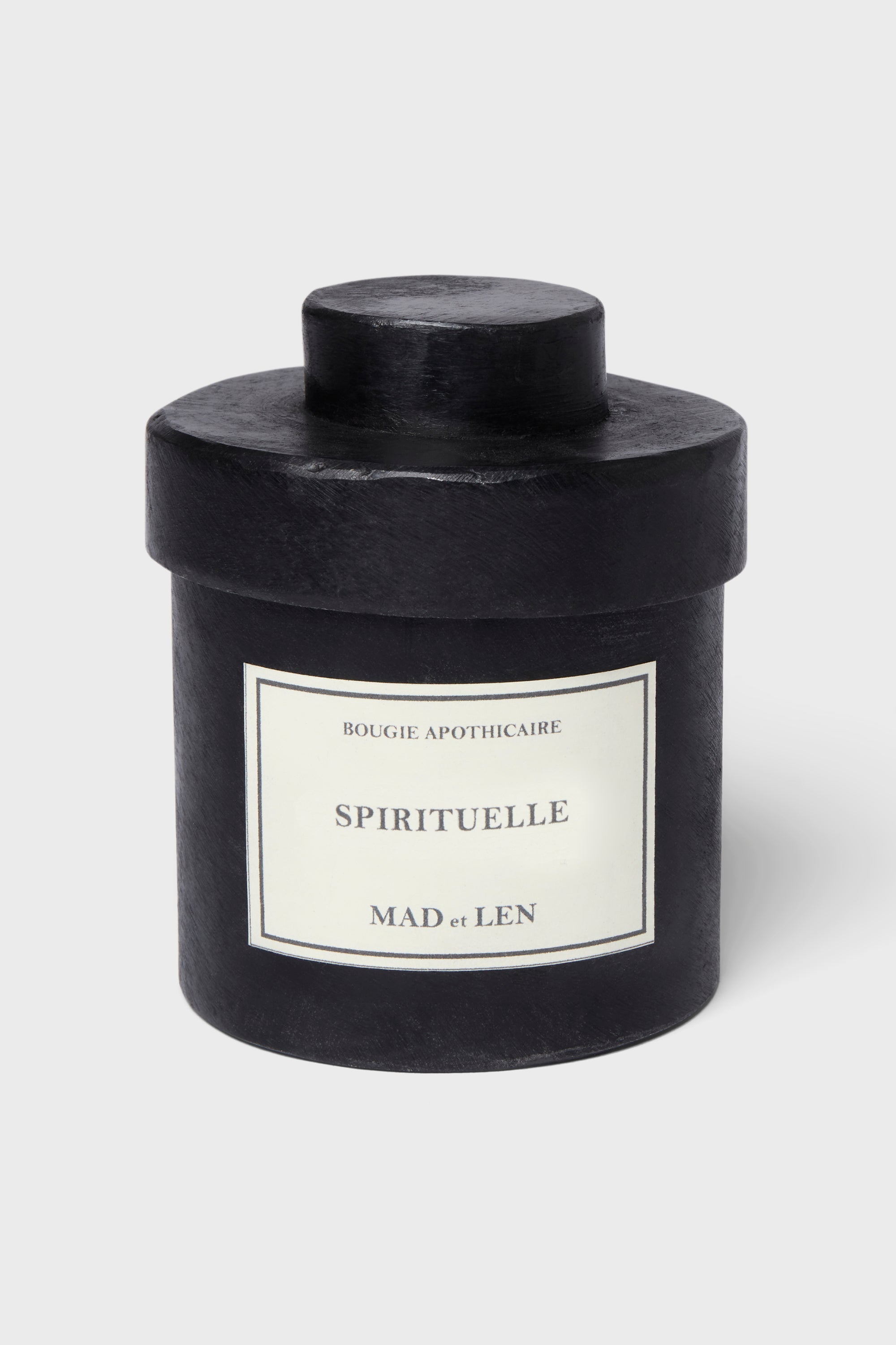 BLACK WAX CANDLE SPIRITUELLE