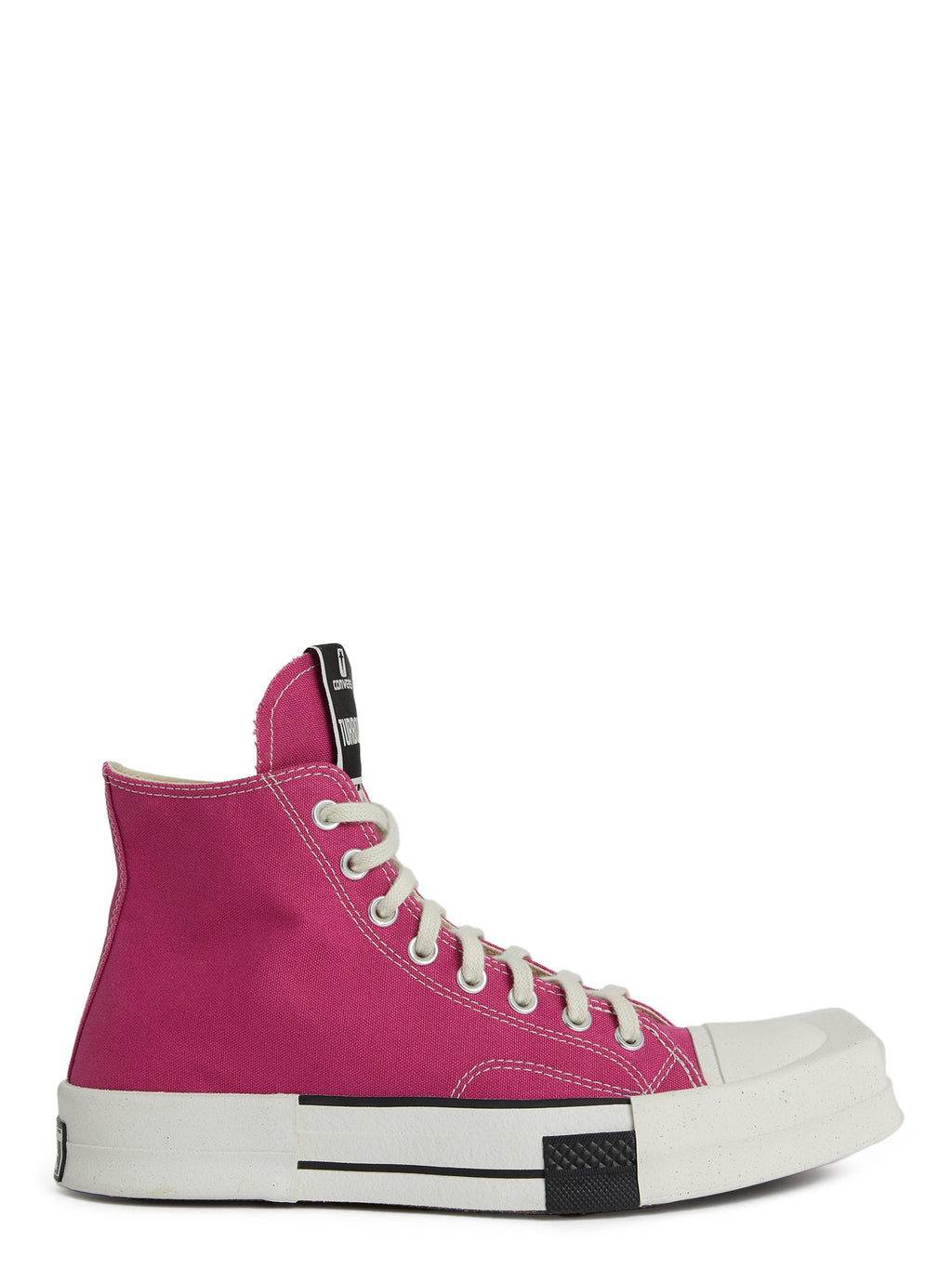 DRKSHDW × CONVERSE TURBODRK LACELESS HI HOTPINK - UNISEX